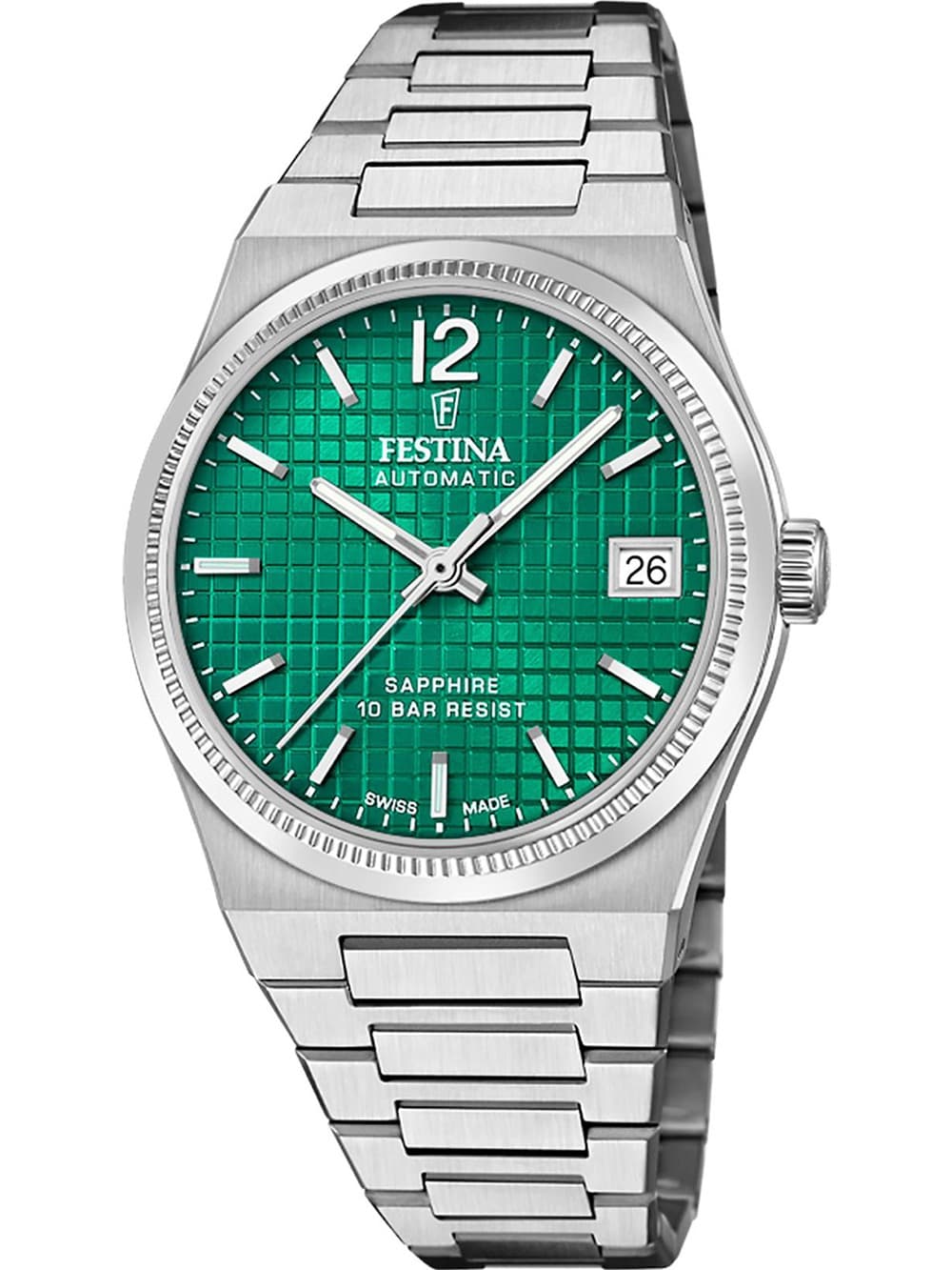 Festina F20029/5 Damenuhr Swiss Made Rivé Automatik 35mm 10ATM