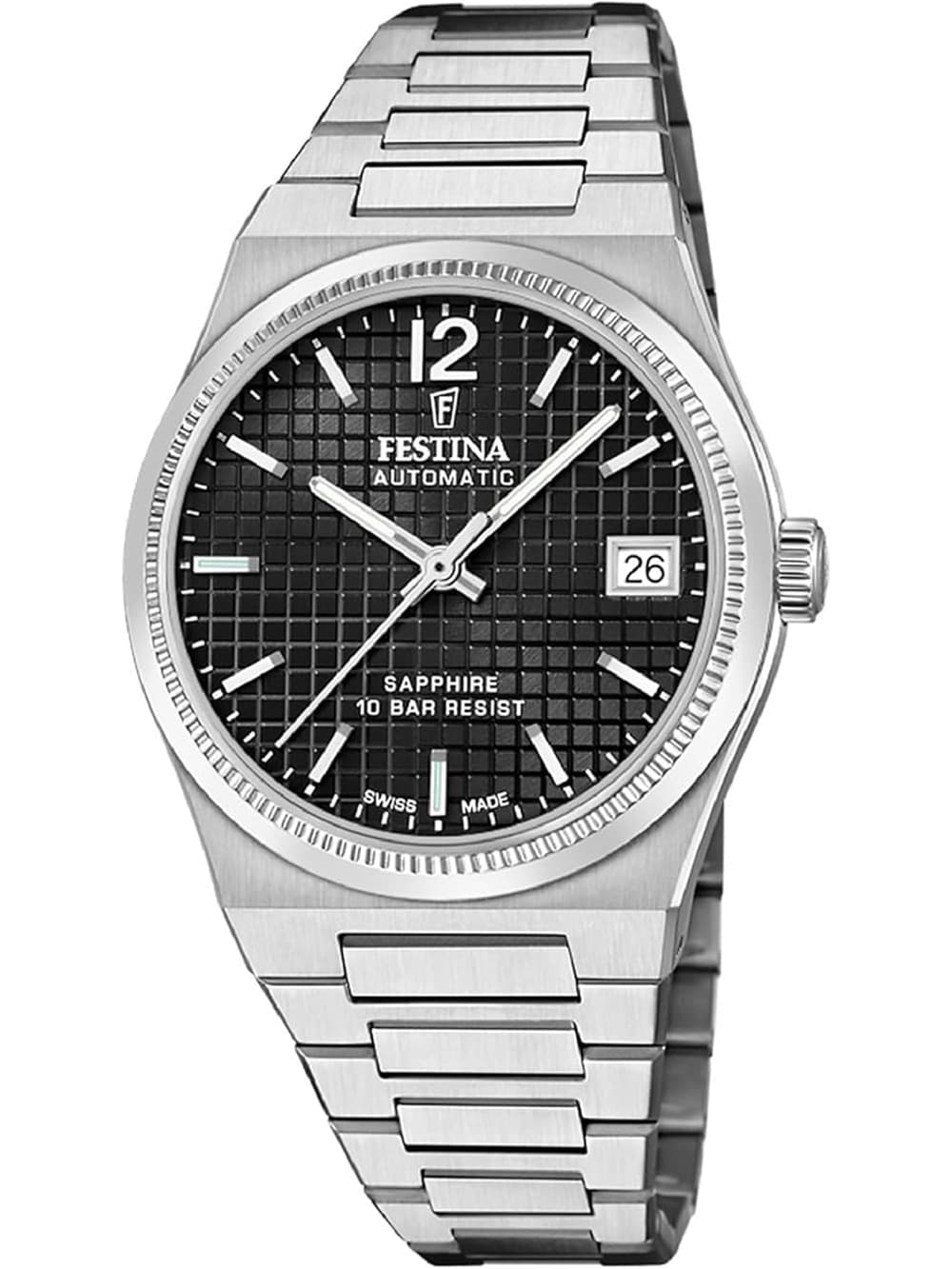 Festina F20029/6 Damenuhr Swiss Made Rivé Automatik 35mm 10ATM