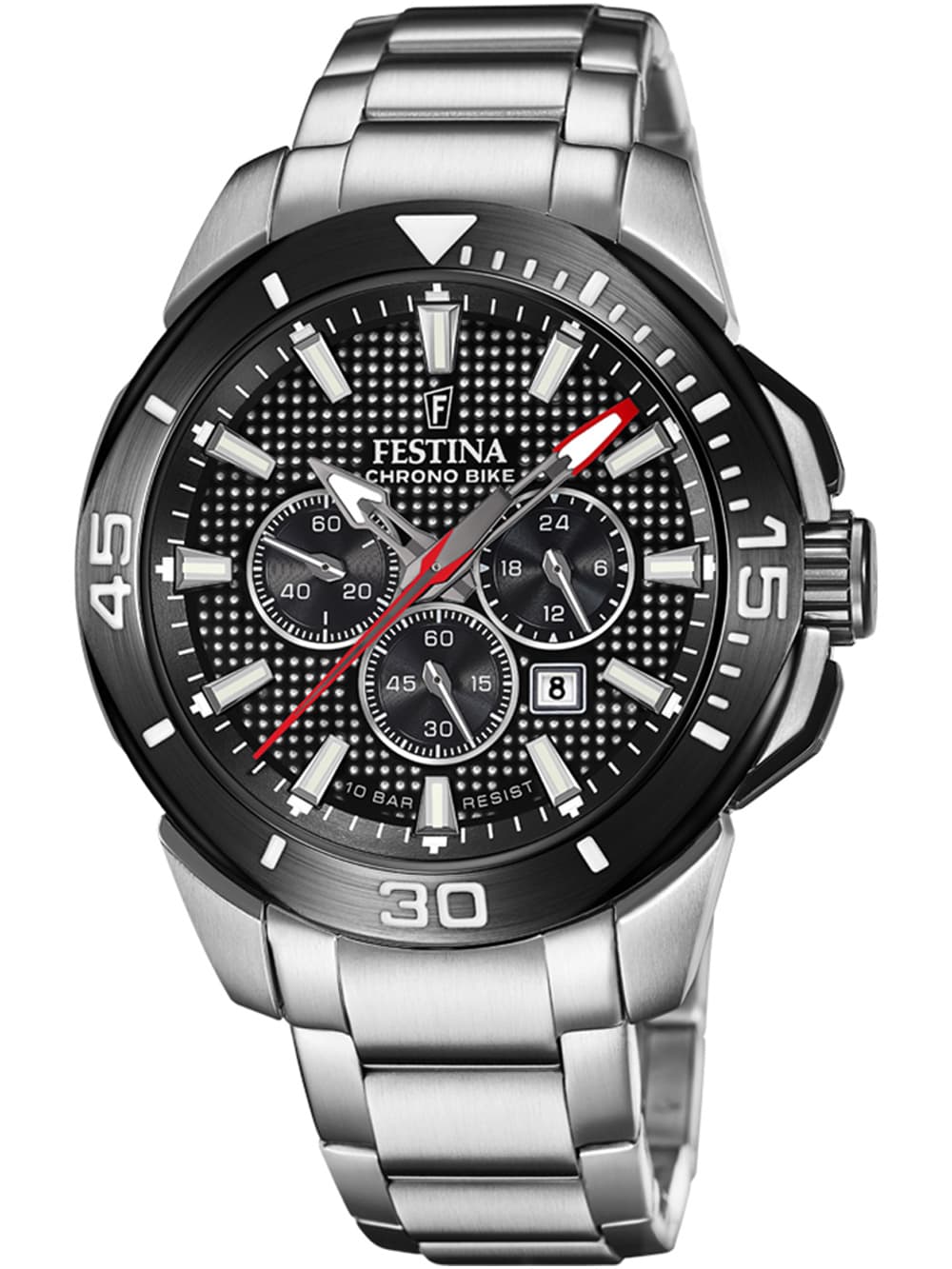 Festina F20641/4 Chronograph Bike Herrenuhr 47mm 10ATM