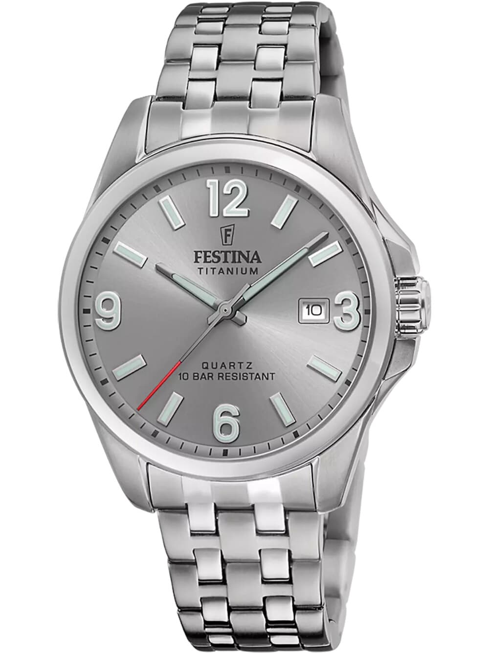 Festina F20696/2 Herrenuhr Quarz Titanium 41mm 10ATM