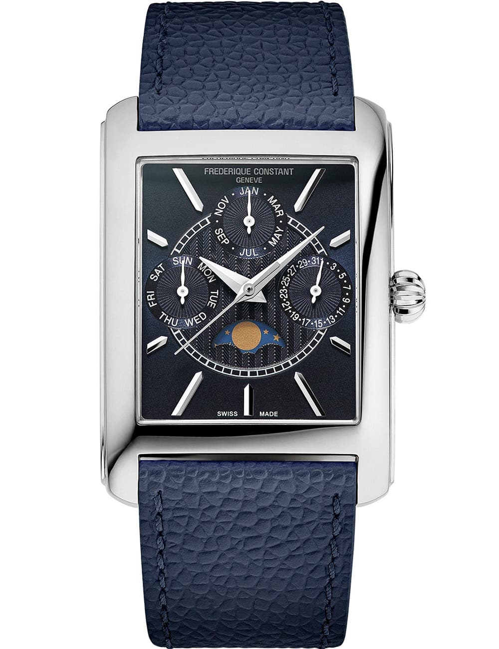 Frederique Constant FC-265N4C6 Damenuhr Classics Quartz Moonphase 30mm 3ATM