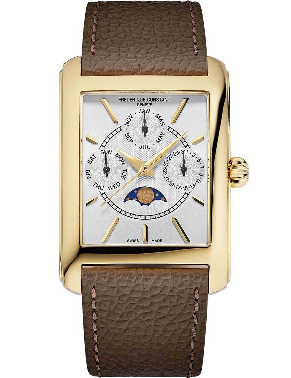 Frederique Constant FC-265S4C5 Damenuhr Classic Mondphase 30mm 3ATM