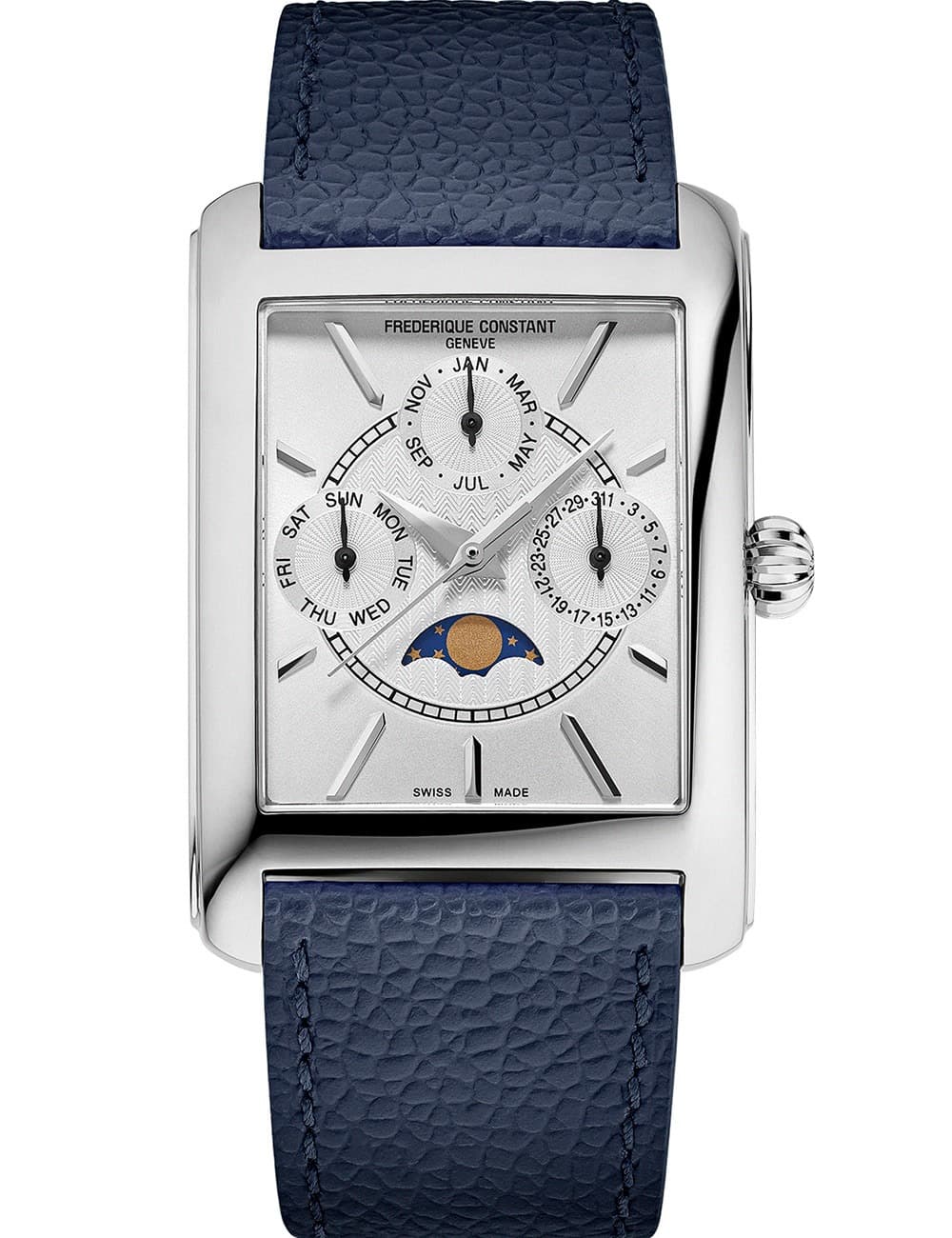 Frederique Constant FC-265S4C6 Damenuhr Classics Quartz Moonphase 30mm 3ATM