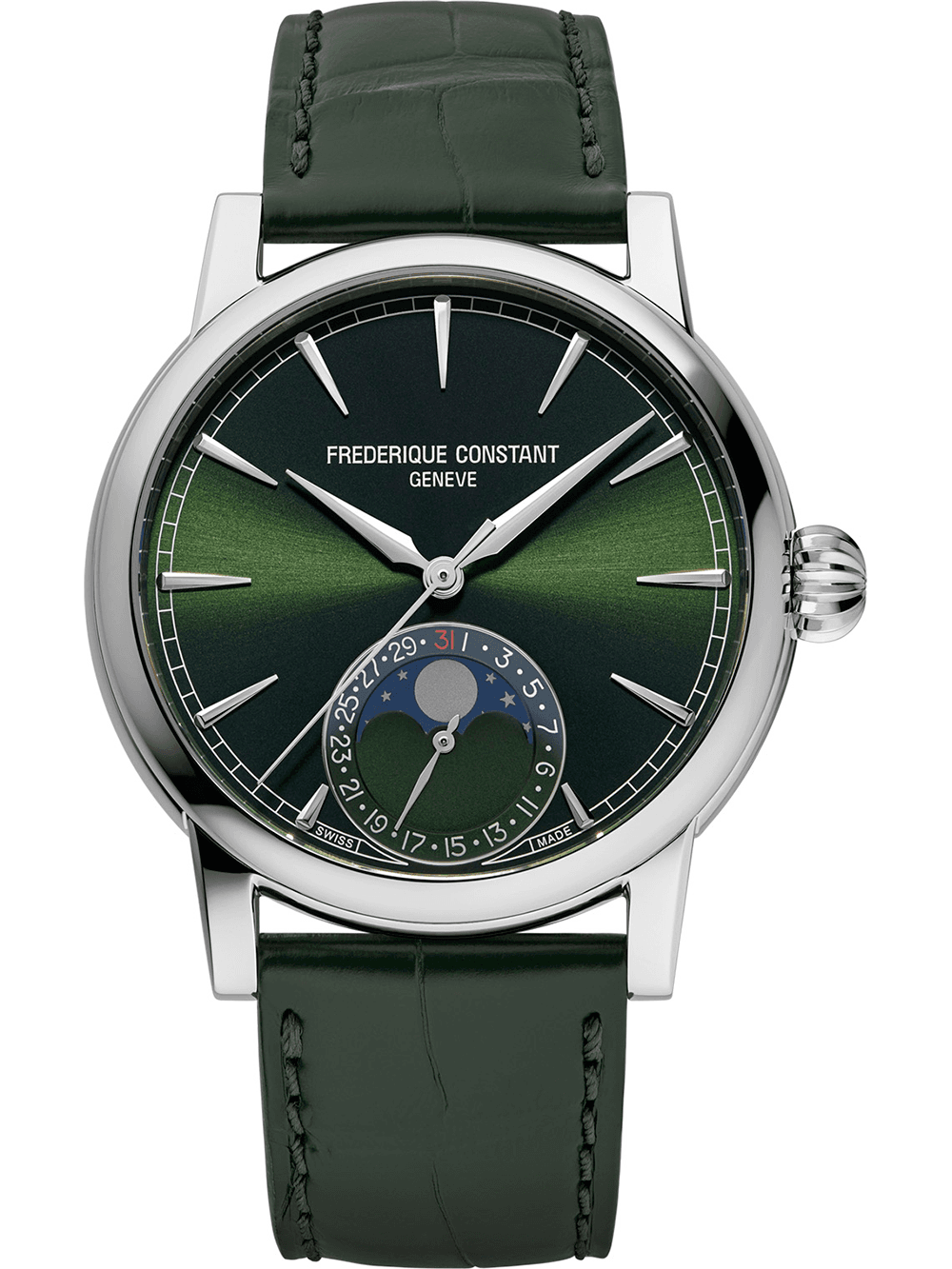 Frederique Constant FC-716GR3H6 Herrenuhr Klassik Manufaktur Mondphase 40mm 5ATM
