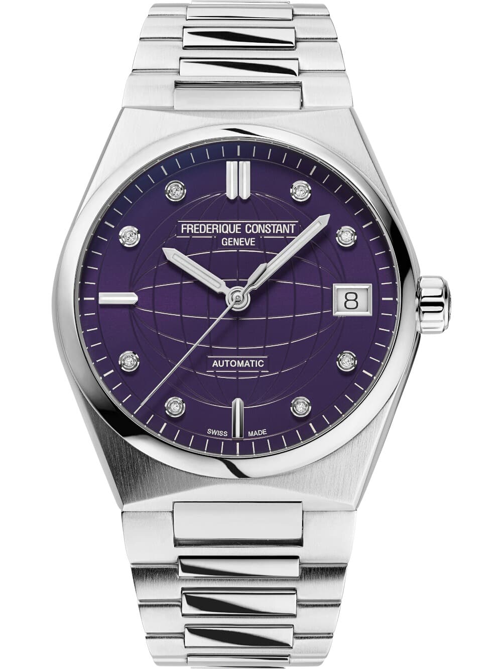 Frederique Constant FC-303PD2NH6B Damenuhr Highlife Automatik 34mm 5ATM