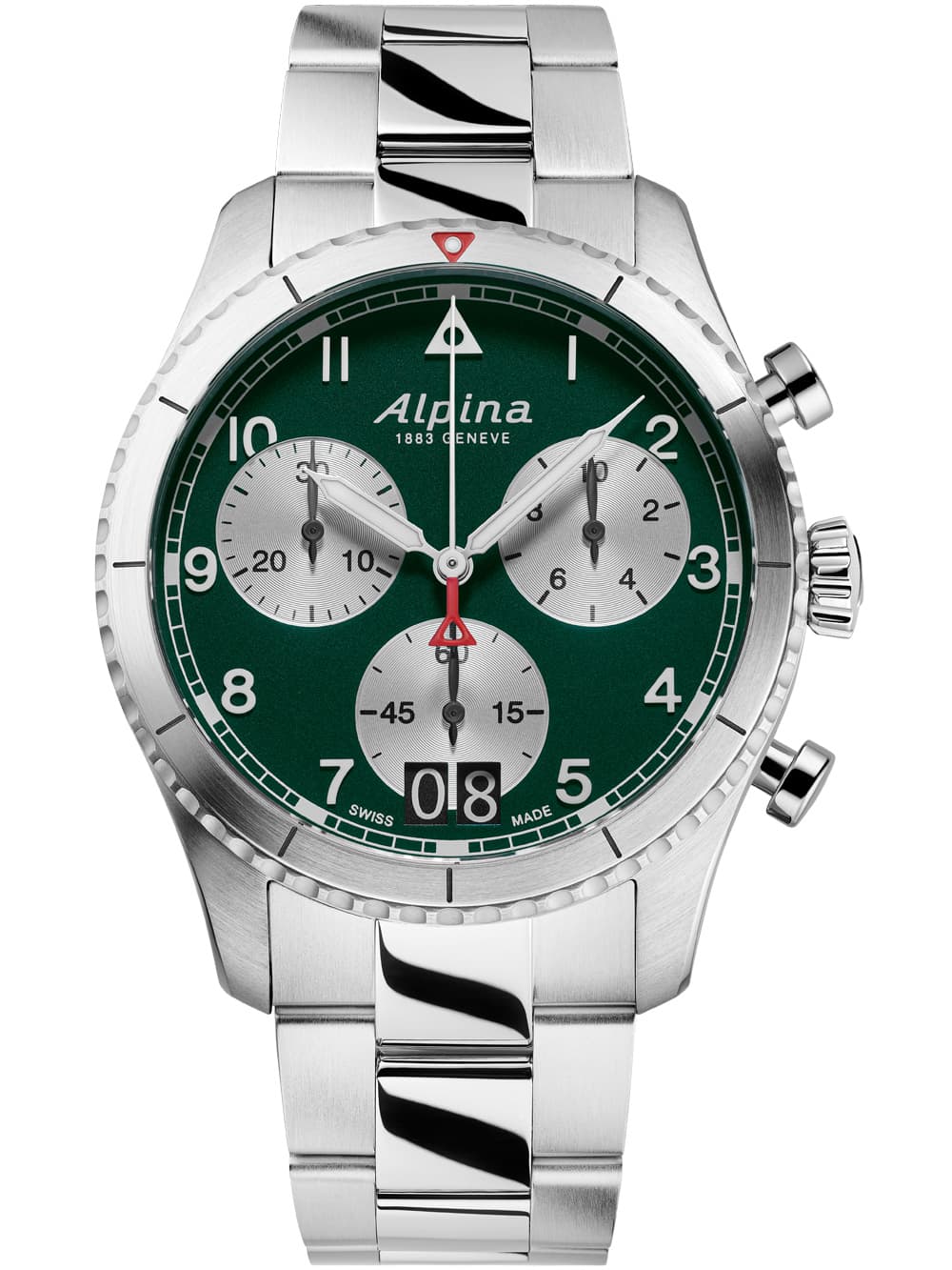 Alpina AL-372GRS4S26B Startimer Pilot Chronograph Herrenuhr 41mm