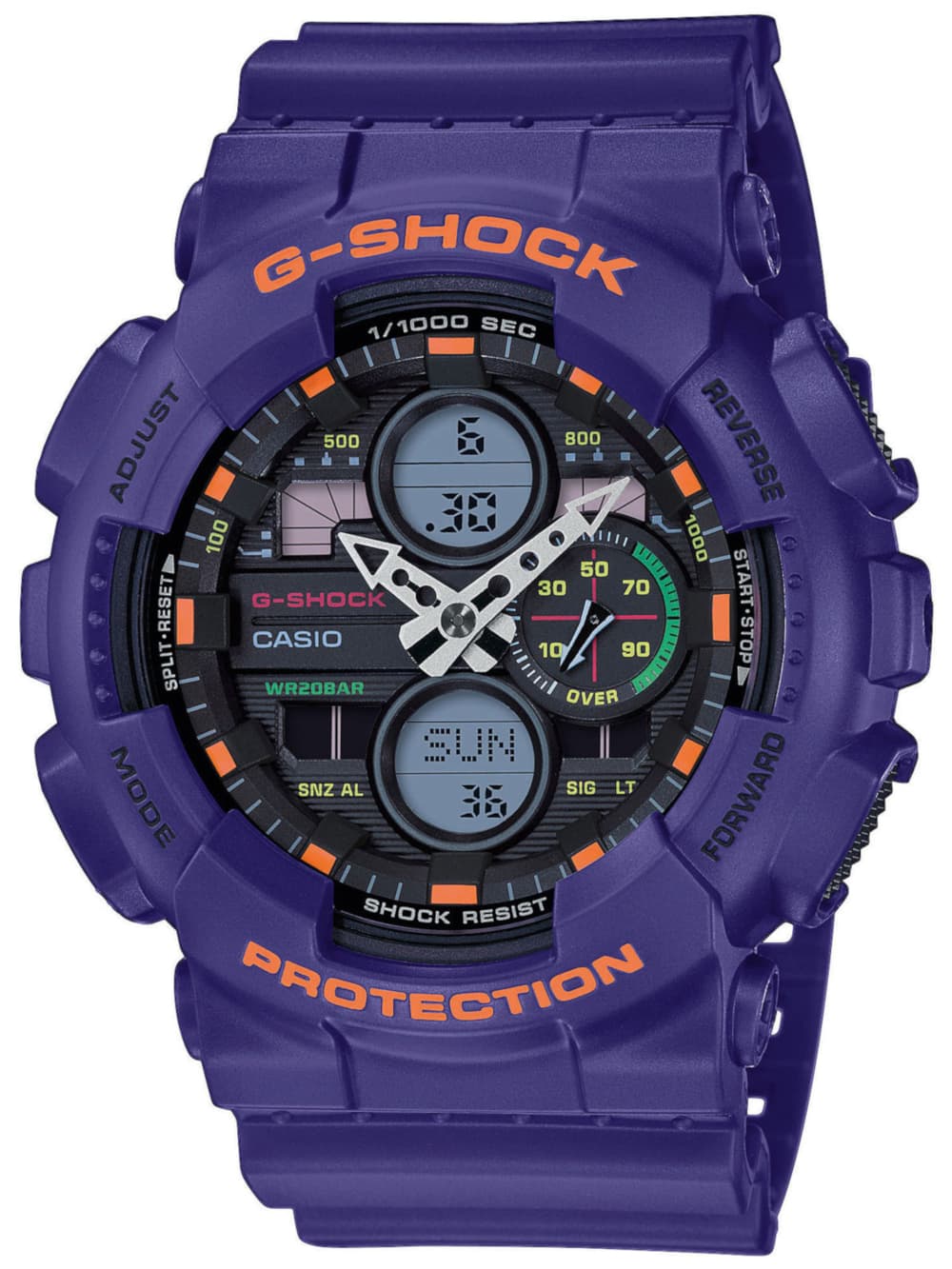 Casio GA-140-6AER G-Shock Herrenuhr 51mm 20ATM