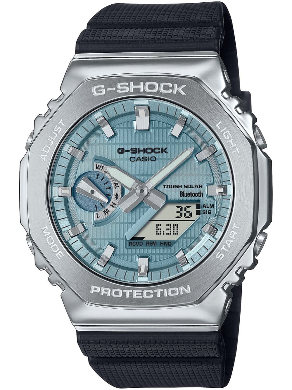 Casio GBM-2100A-1A2ER Herrenuhr G-Shock G-Steel Solar 44mm 20ATM