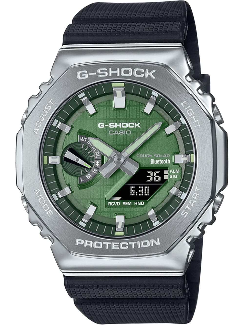 Casio GBM-2100A-1A3ER Herrenuhr G-Shock G-Steel Solar 44mm 20ATM
