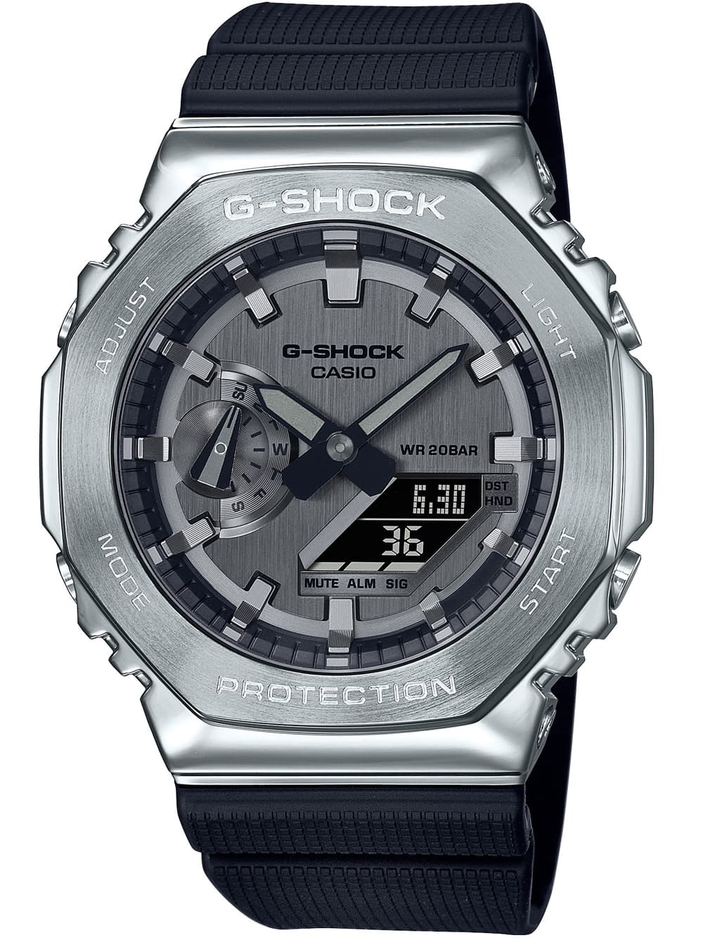 Casio GM-2100-1AER G-Shock Herrenuhr 44mm 20ATM