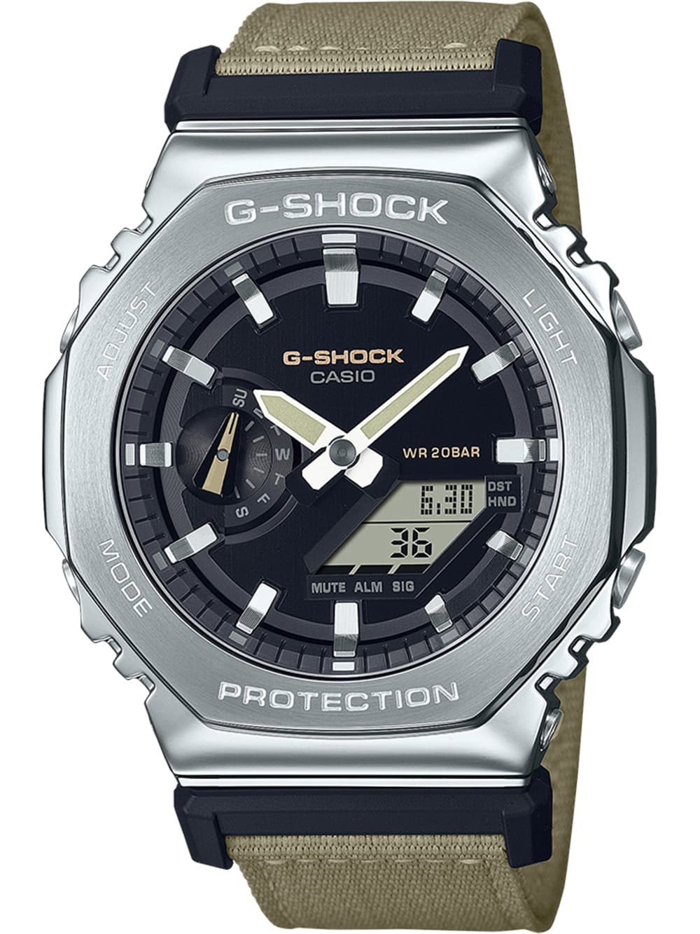 Casio GM-2100C-5AER Herrenuhr G-Shock Classic 44mm 20ATM