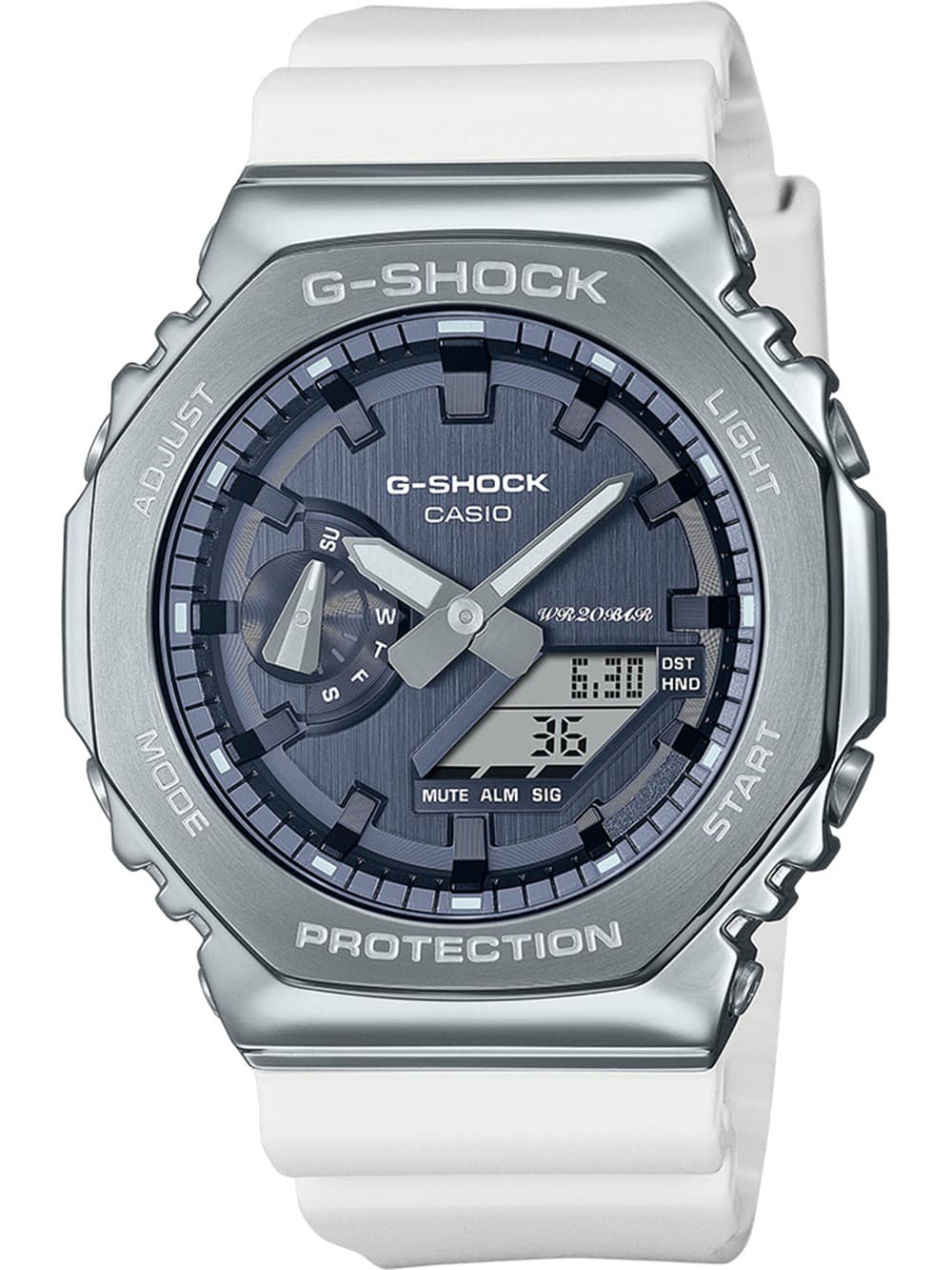 Casio GM-2100WS-7AER Herrenuhr G-Shock Classic 44mm 20ATM