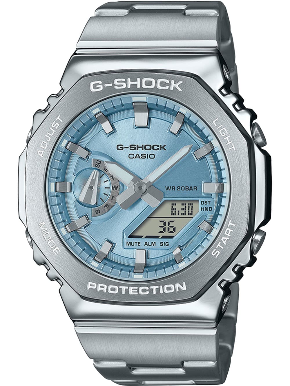 Casio GM-2110D-2AER Herrenuhr G-Shock Classic 44mm 20ATM