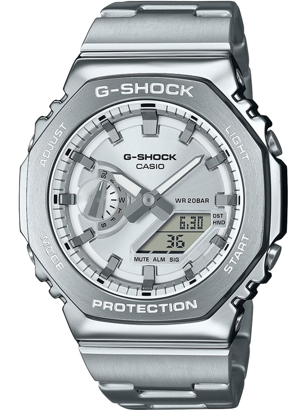 Casio GM-2110D-7AER Herrenuhr G-Shock Classic 44mm 20ATM