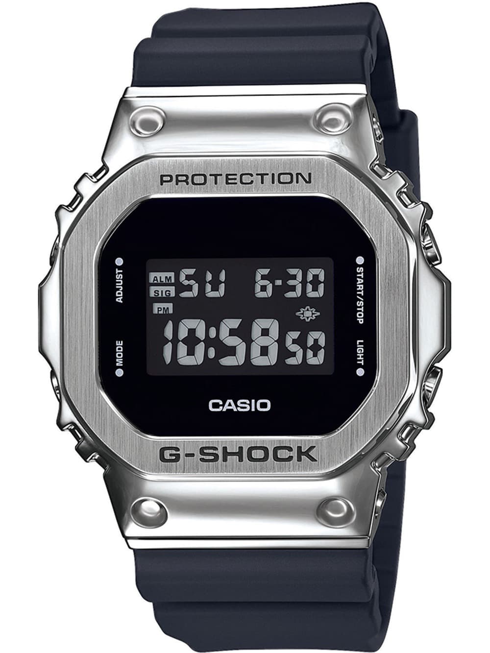 Casio GM-5600U-1ER Herrenuhr G-Shock G-Steel 43mm 20ATM