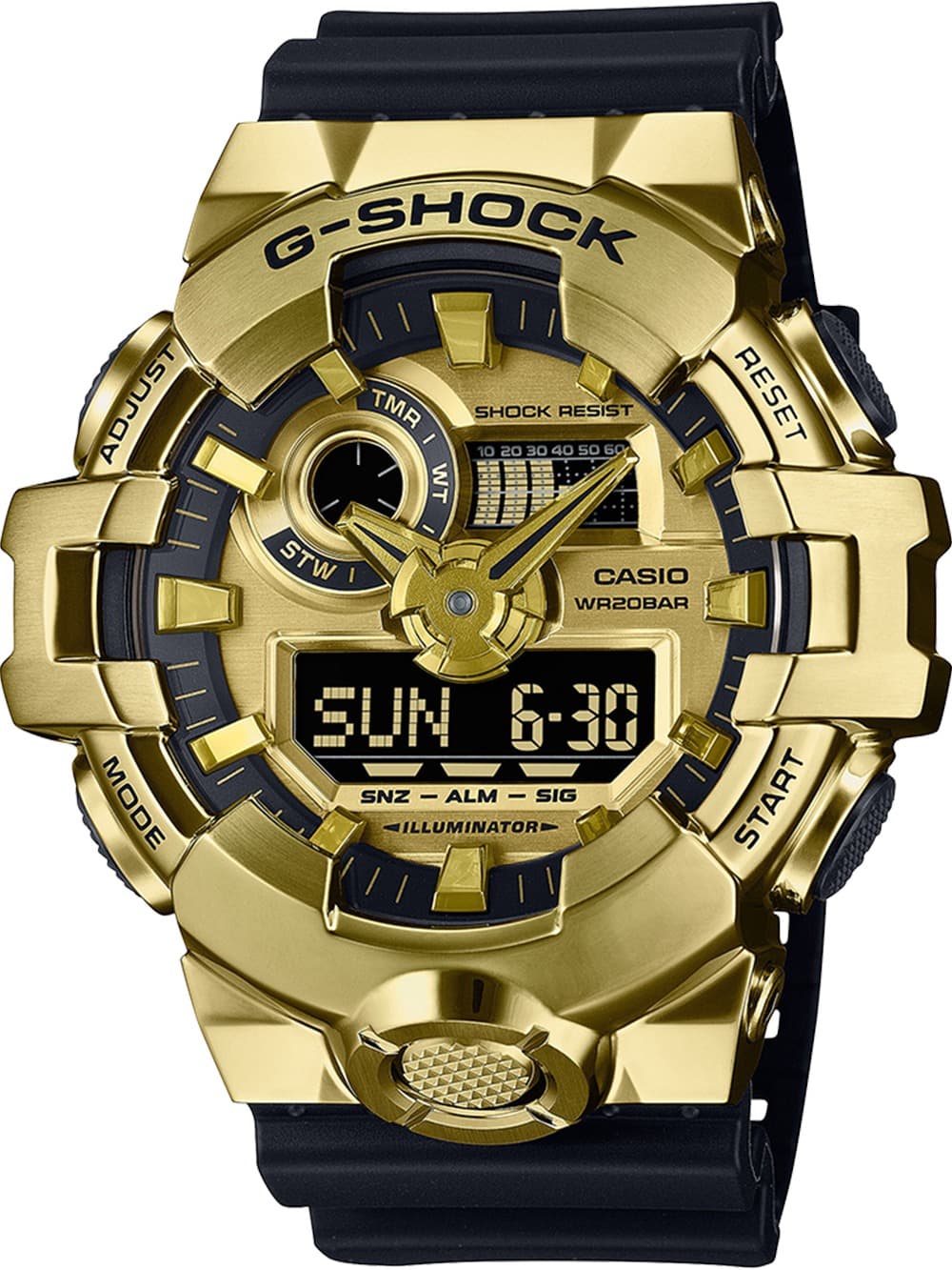 Casio GM-700G-9AER Herrenuhr G-Shock Classic 53mm 20ATM