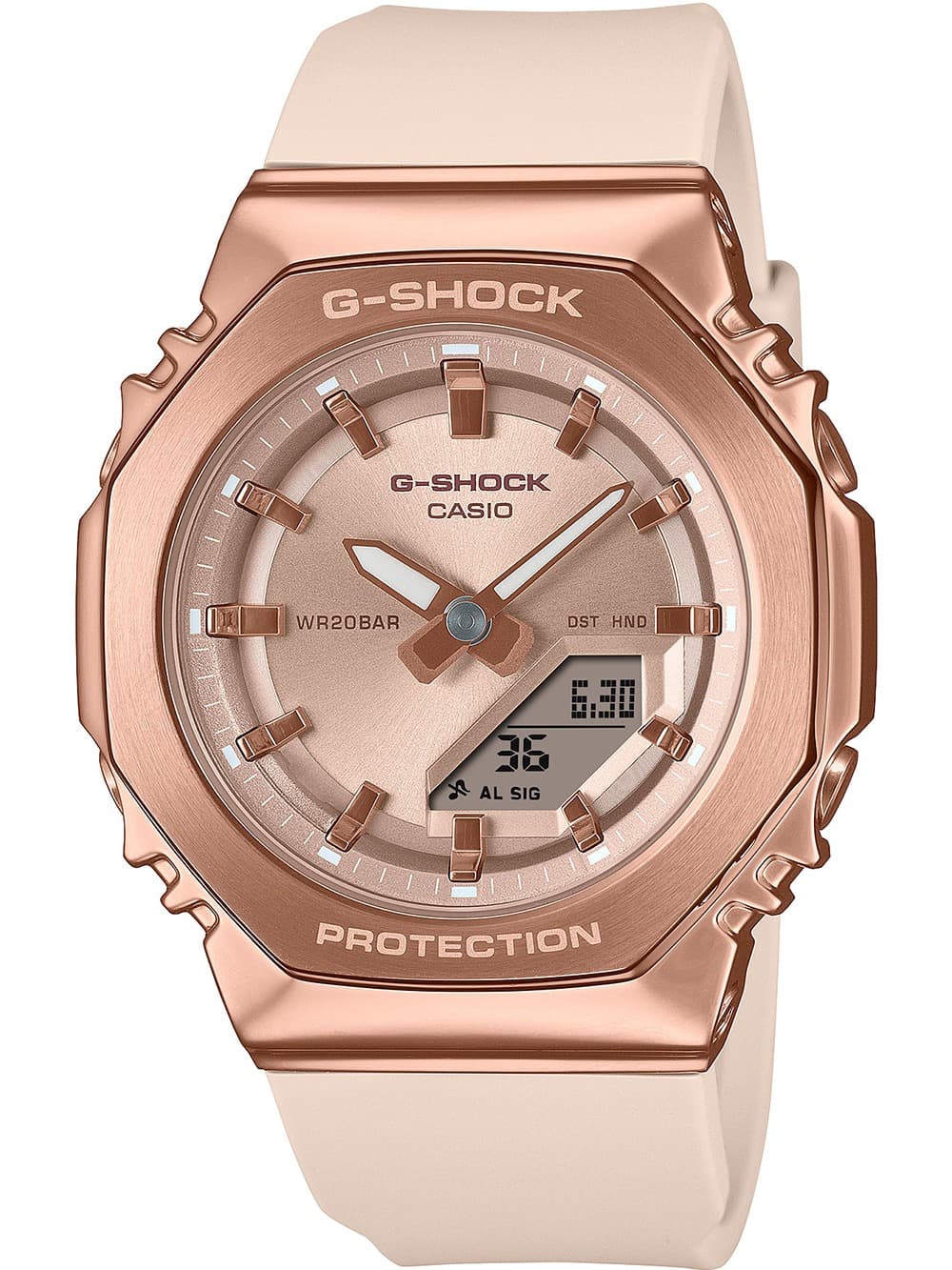 Casio GM-S2110PG-4AER Damenuhr G-Shock GM-S-Serie 40mm 20ATM