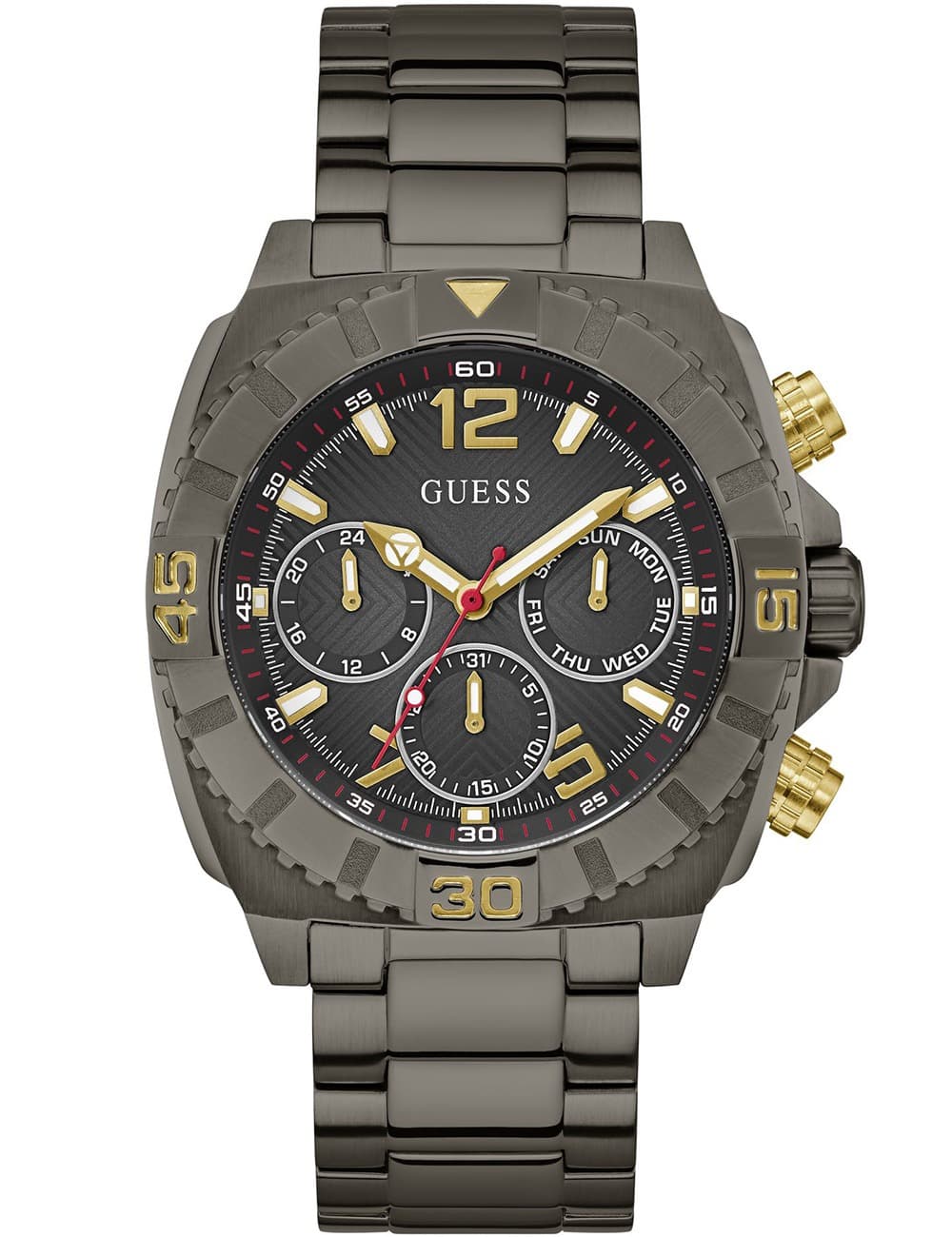 Guess GW0800G2 Herrenuhr Traction 46mm 5ATM