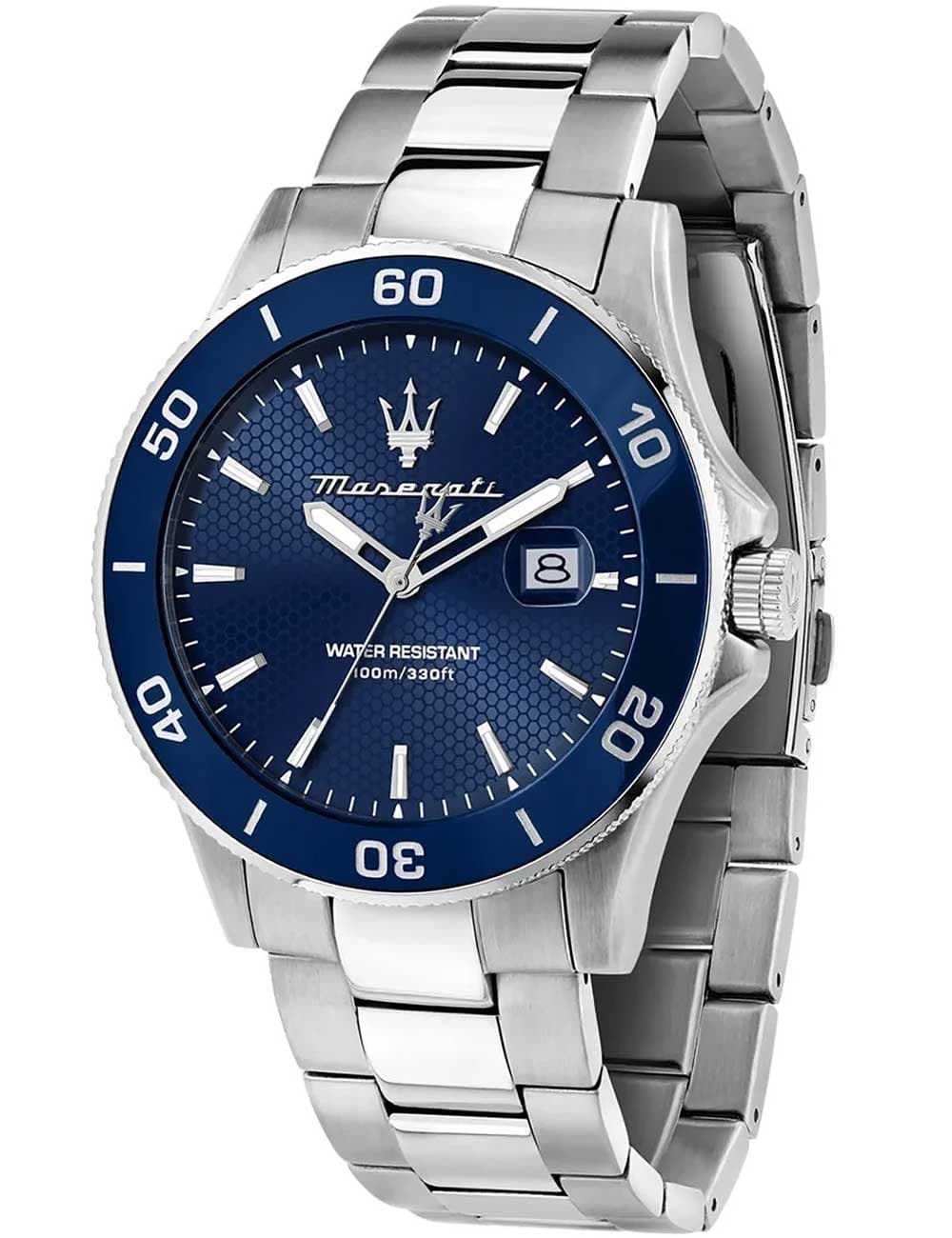 Maserati R8853100036 Herrenuhr Competizione 43mm 10ATM
