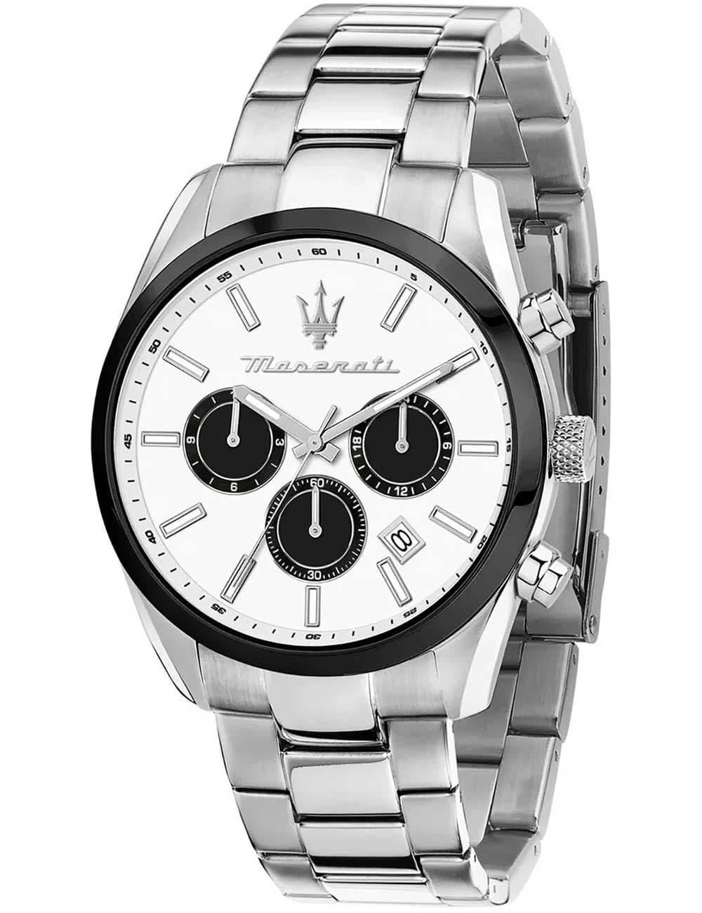 Maserati R8853151004 Herrenuhr Attrazione Multifunktion 43mm 5ATM