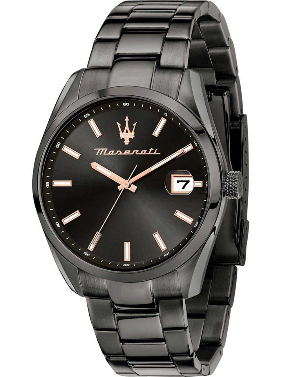 Maserati R8853151015 Herrenuhr Attrazione 43mm 5ATM