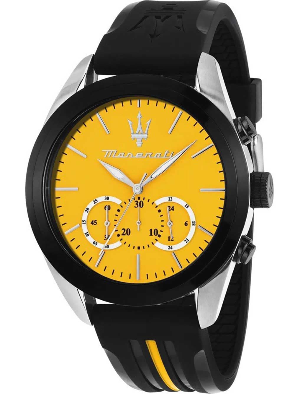 Maserati R8871612045 Herrenuhr Traguardo Chronograph 45mm 10ATM