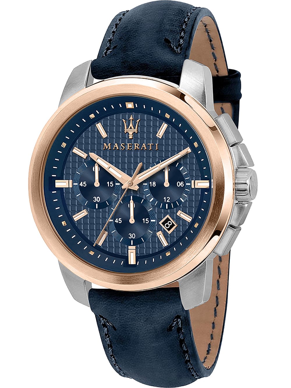 Maserati R8871621015 Successo Chronograph Herrenuhr 44mm 5ATM