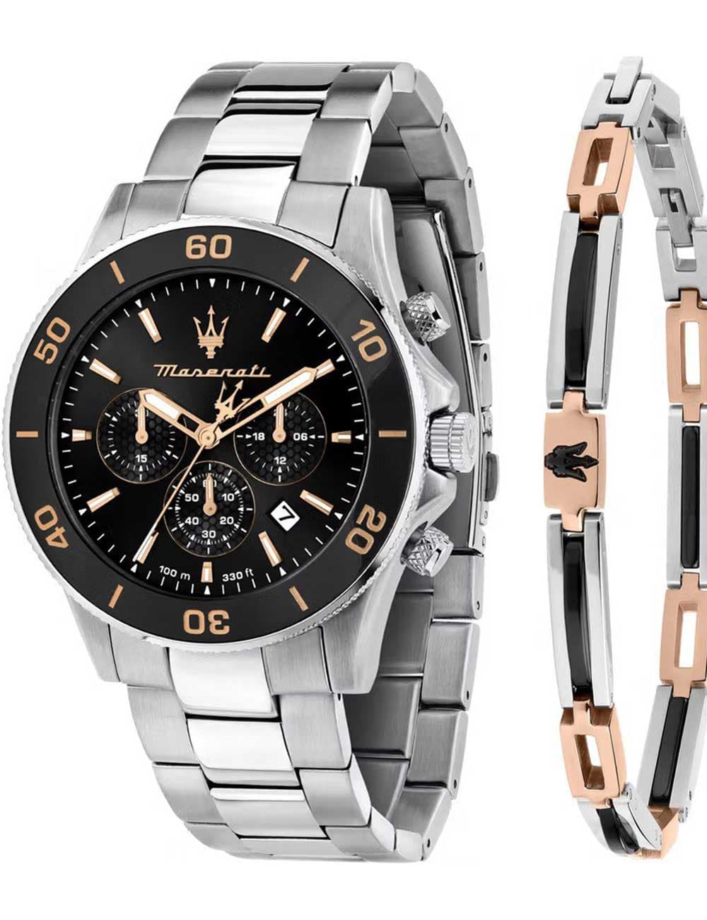 Maserati R8873600001 Herrenuhr Competizione Chronograph 43mm 10ATM