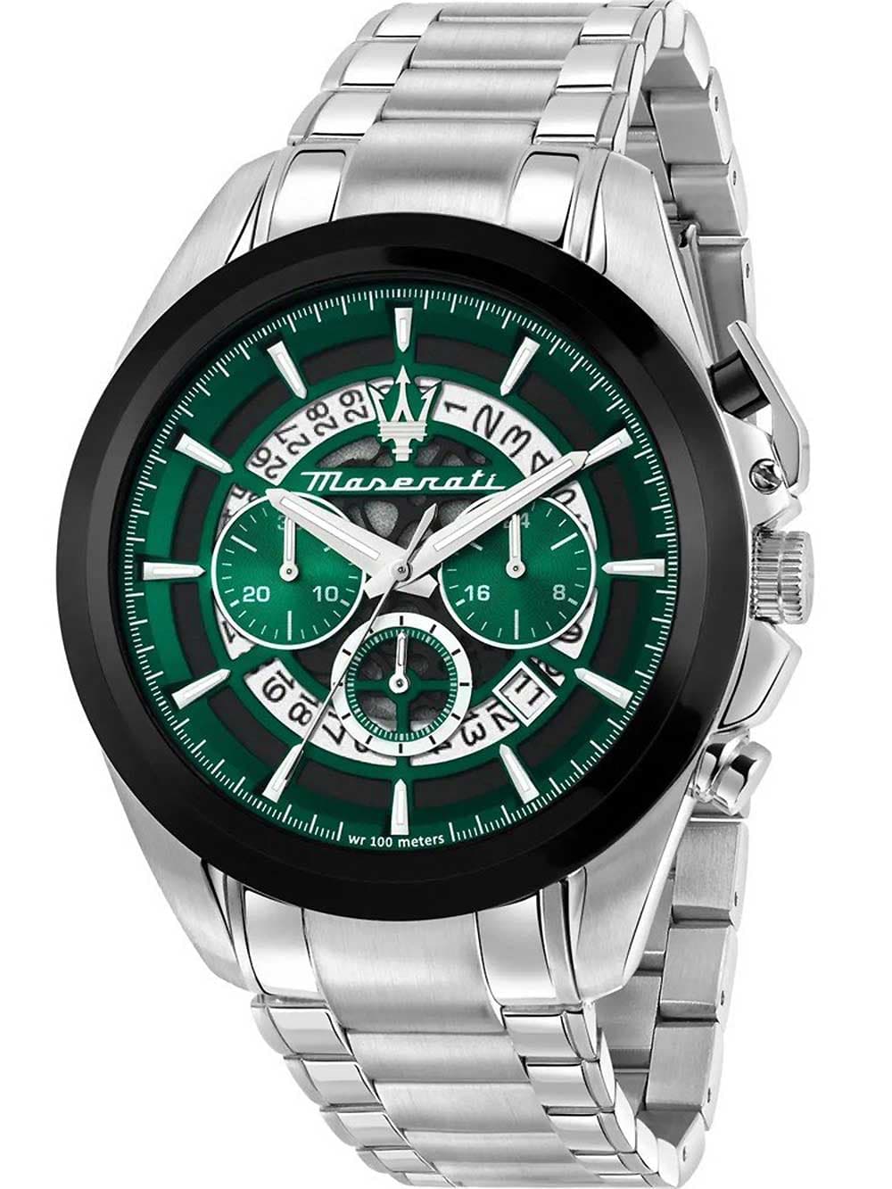 Maserati R8873612060 Herrenuhr Traguardo Chronograph 45mm 10ATM