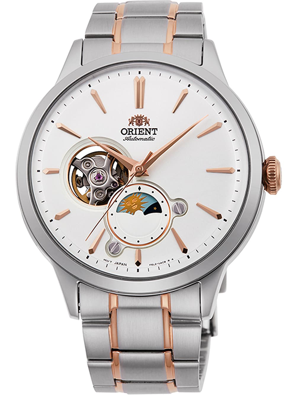 Orient RA-AS0101S10B Herrenuhr Mondphase Automatik 42mm 3ATM