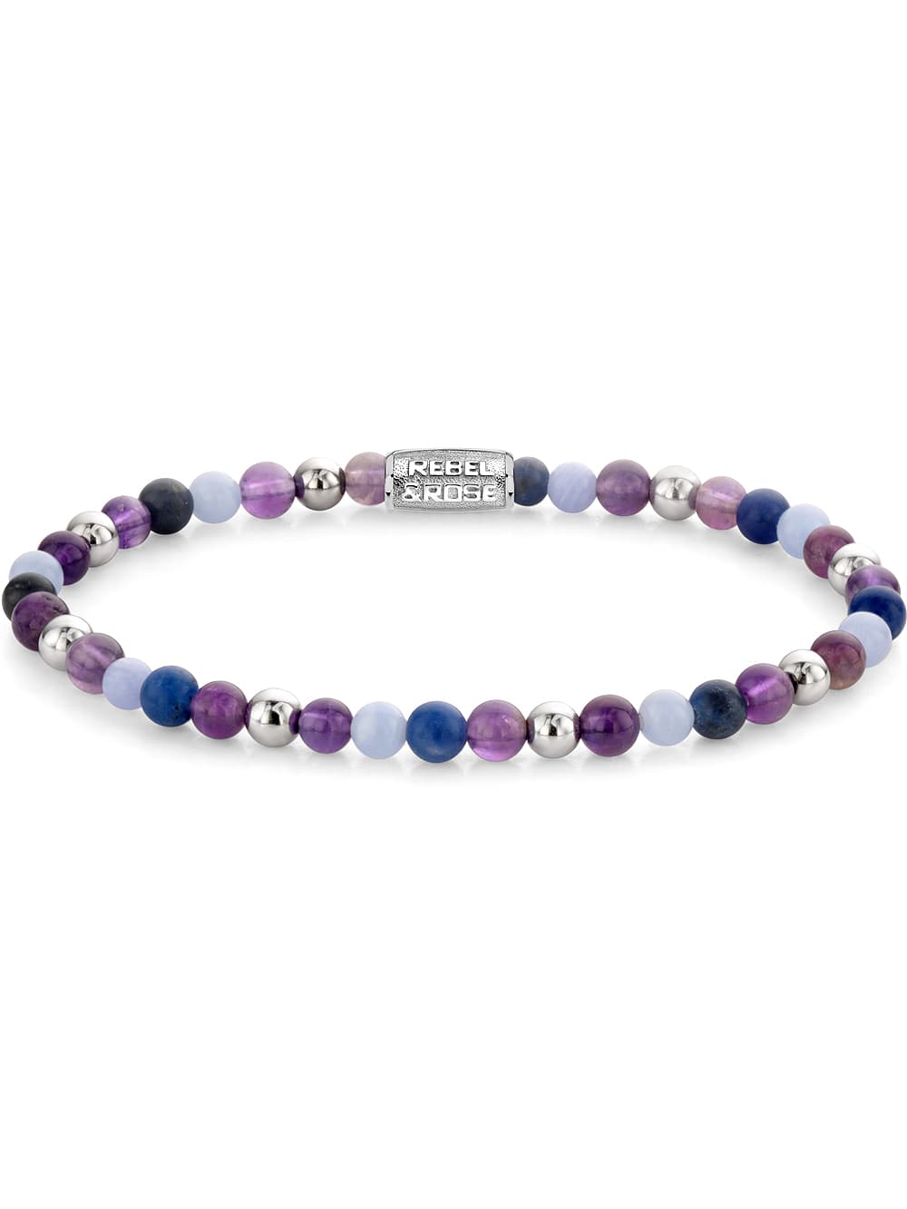 Rebel & Rose Armband Are Violets Blue RR-40102-S-XS Damen