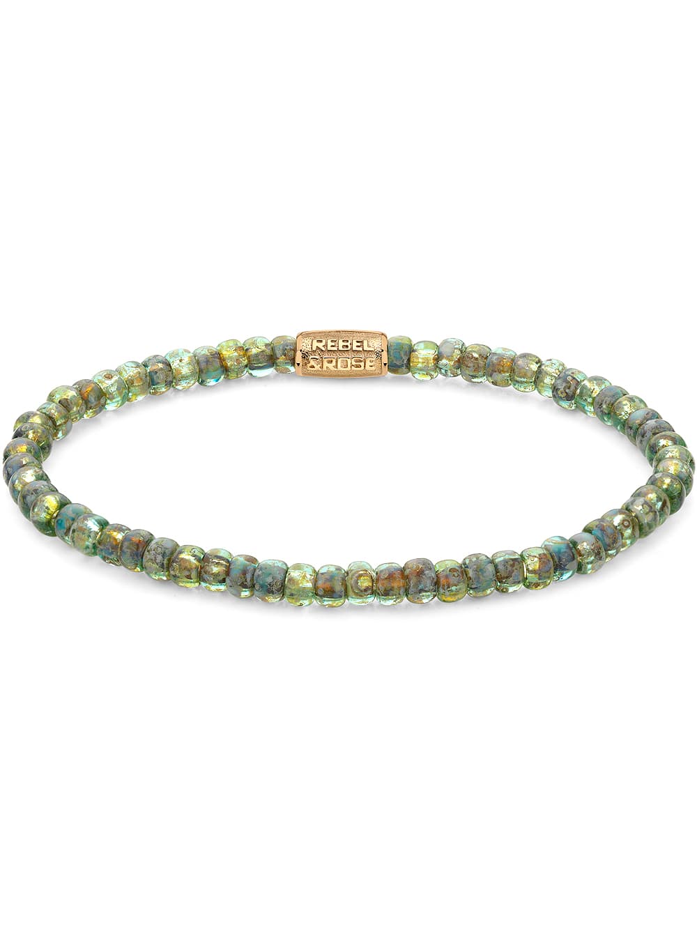 Rebel & Rose Armband Glass Rocks Secret Garden RR-40115-G-S Damen