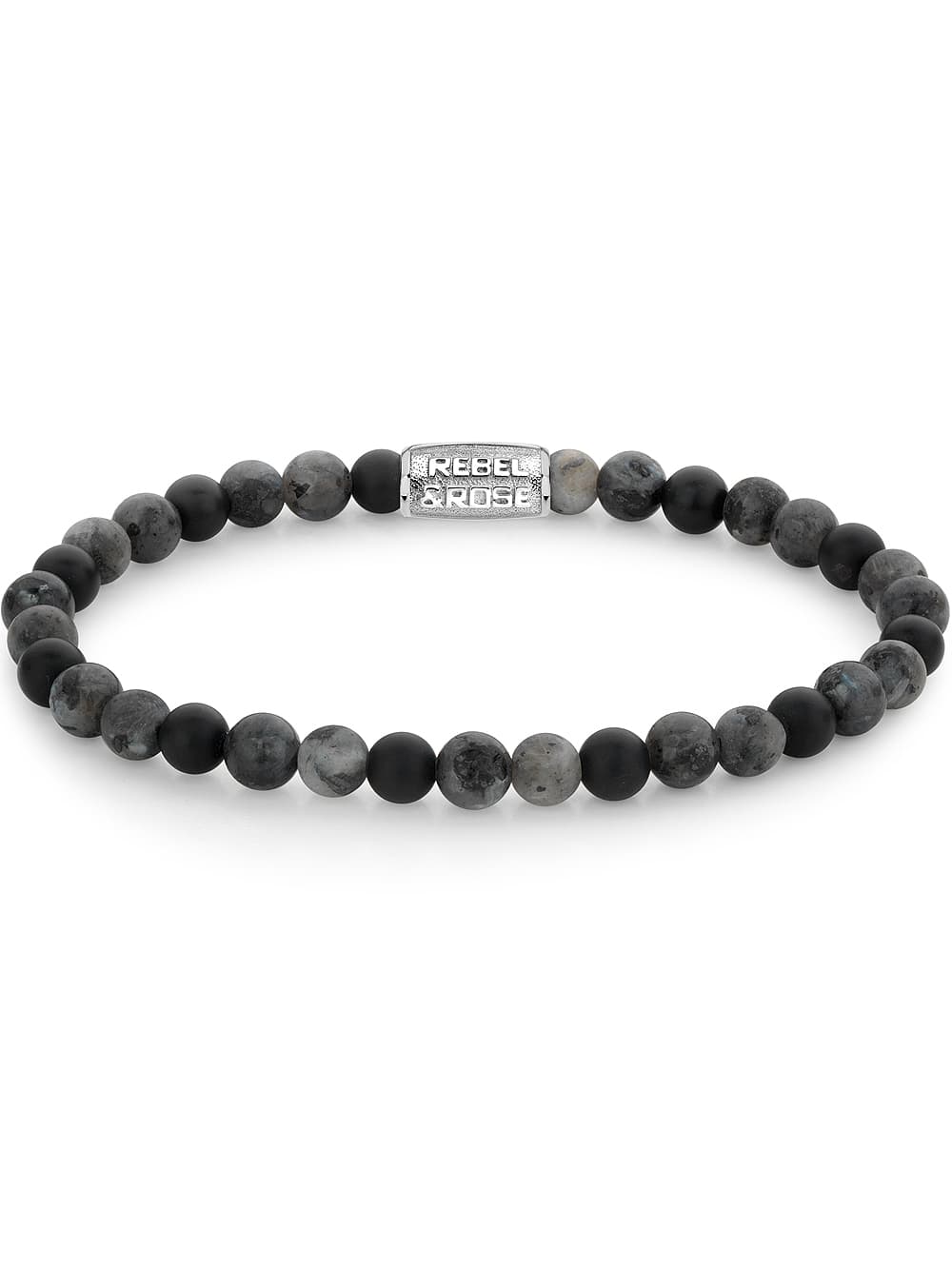 Rebel & Rose Armband Grey Rocks RR-60084-S-XS Damen