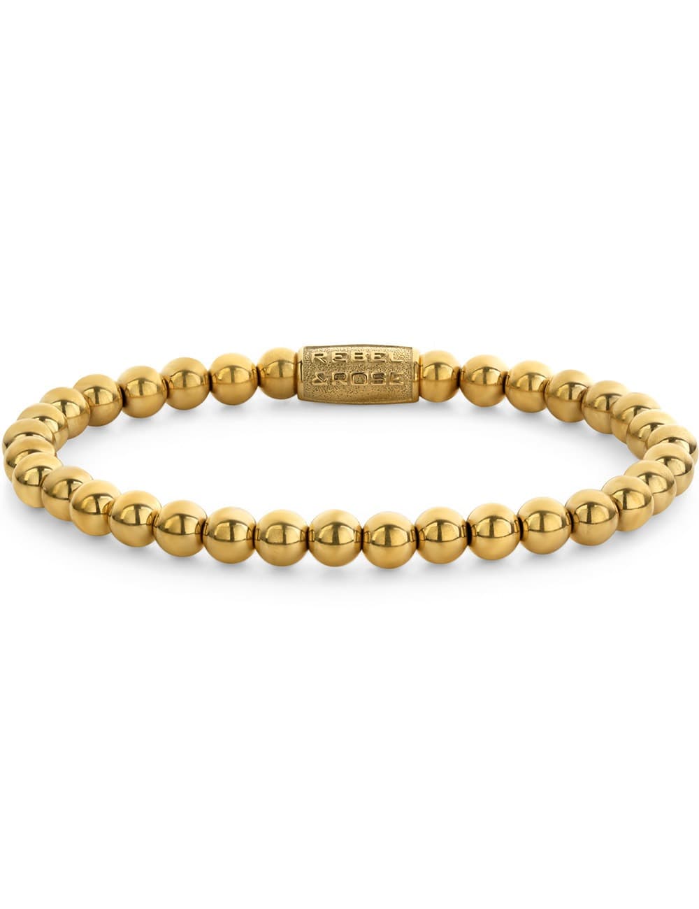 Rebel & Rose RR-60143-G-M Armband Yellowgold Handmade Rocks
