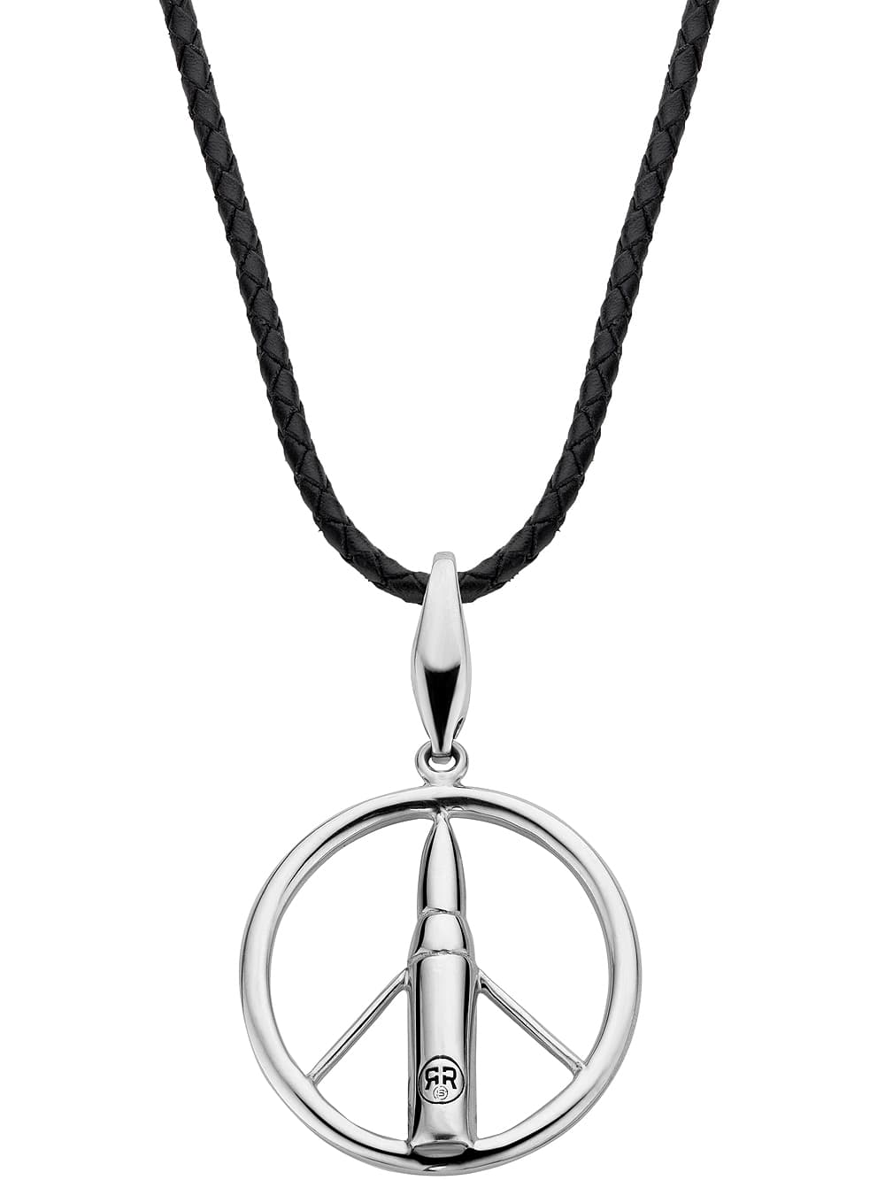 Rebel & Rose RR-NL017-S-L Make Love Not War Unisex Halskette 70cm