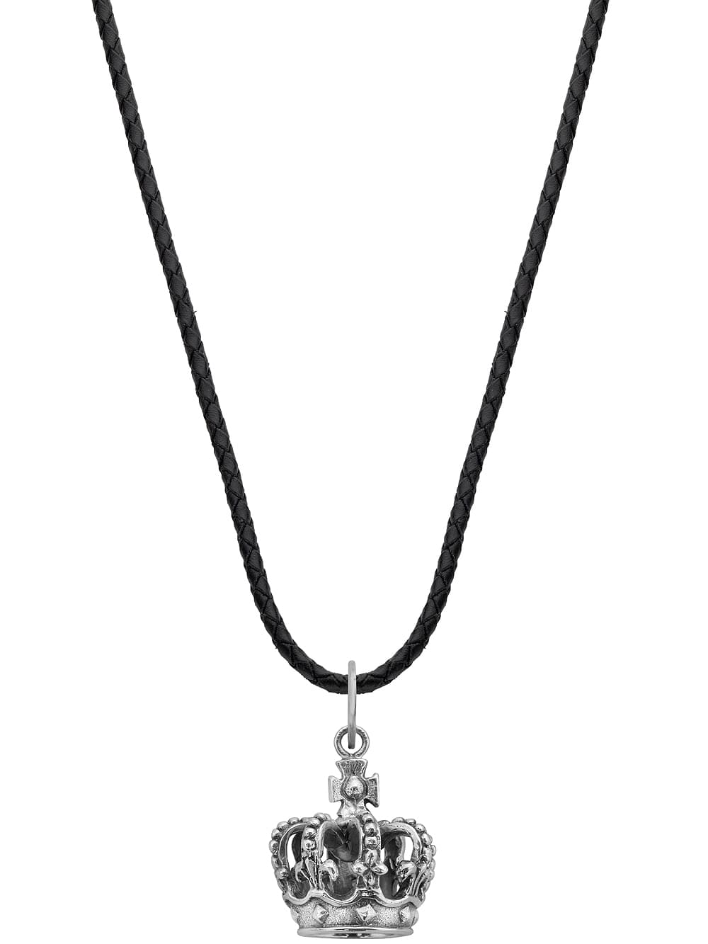 Rebel & Rose NL024-S-70 Royal Crown Unisex Halskette 70cm