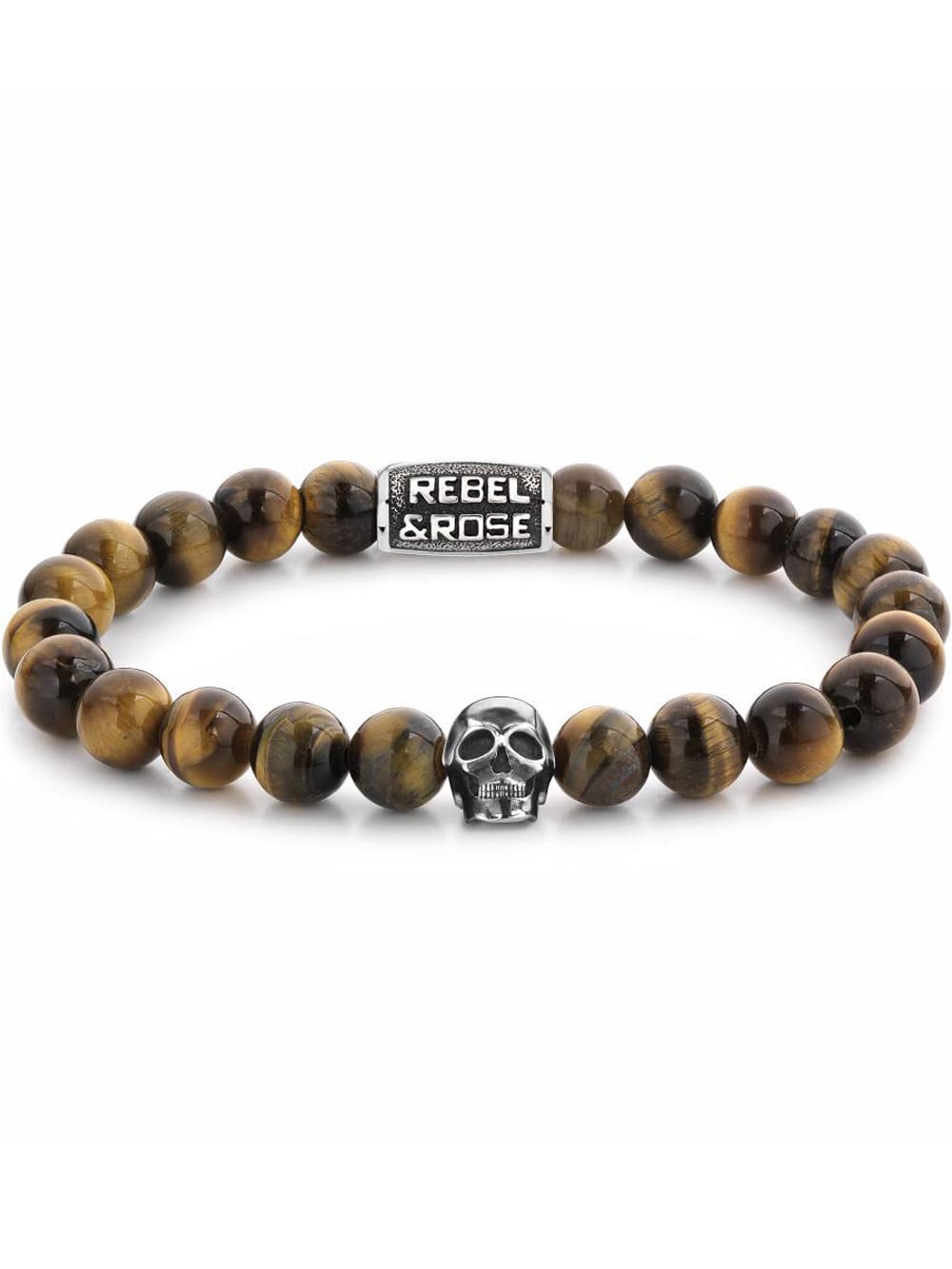 Rebel & Rose Armband Skull RR-SK005-S-L Herren