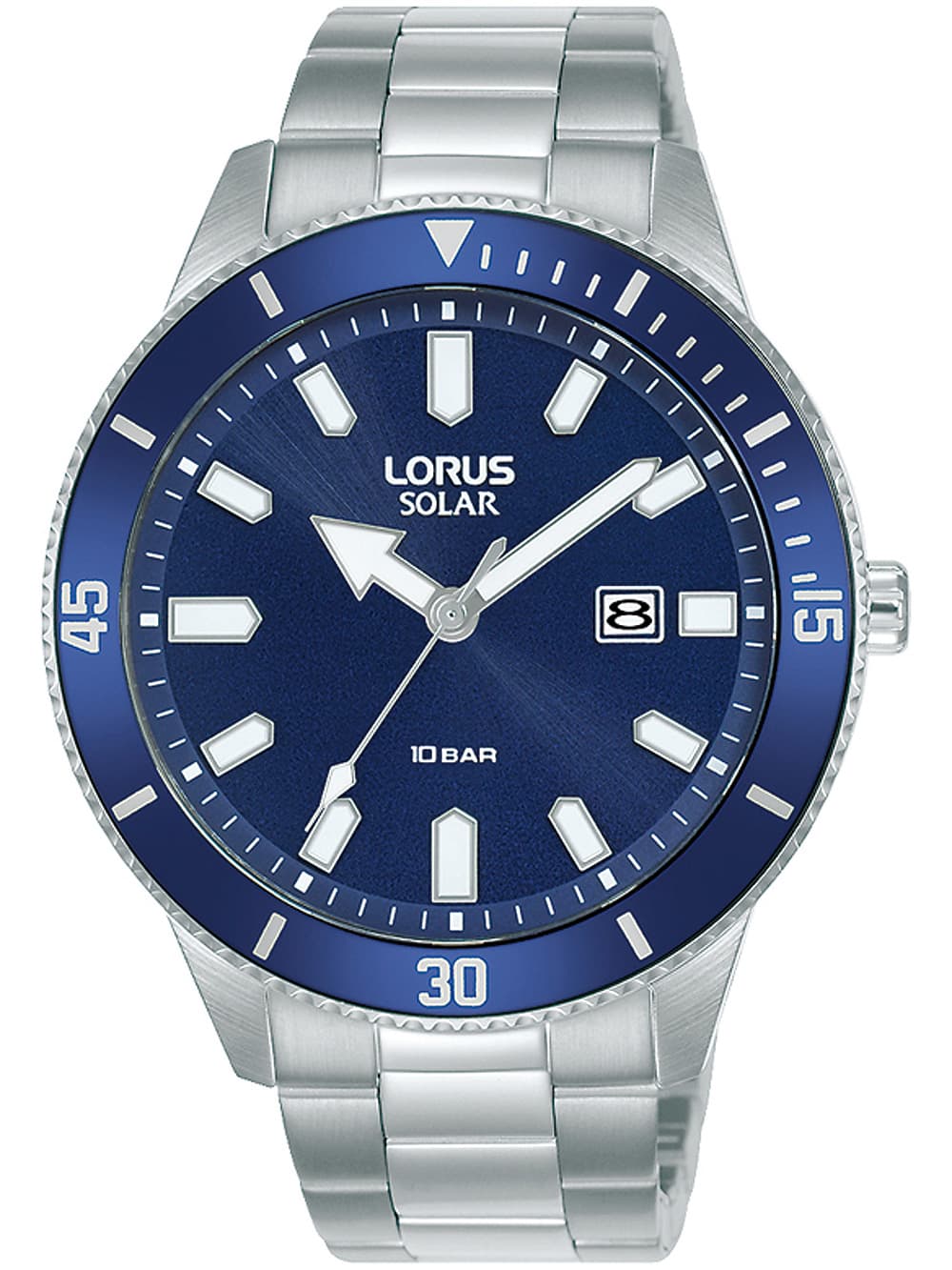 Lorus RX313AX9 Solar Herrenuhr 43mm 10ATM