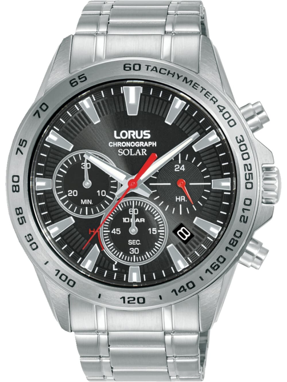 Lorus RZ501AX9 Herrenuhr Sports Solar Chronograph 43mm 10ATM