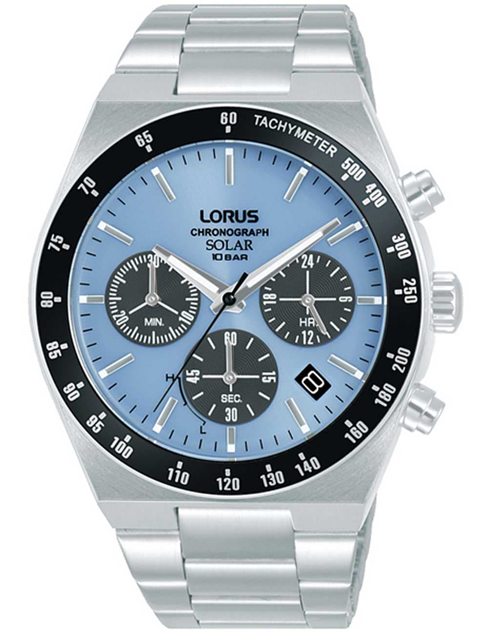 Lorus RZ525AX9 Herrenuhr Sports Solar Chronograph 42mm 10ATM