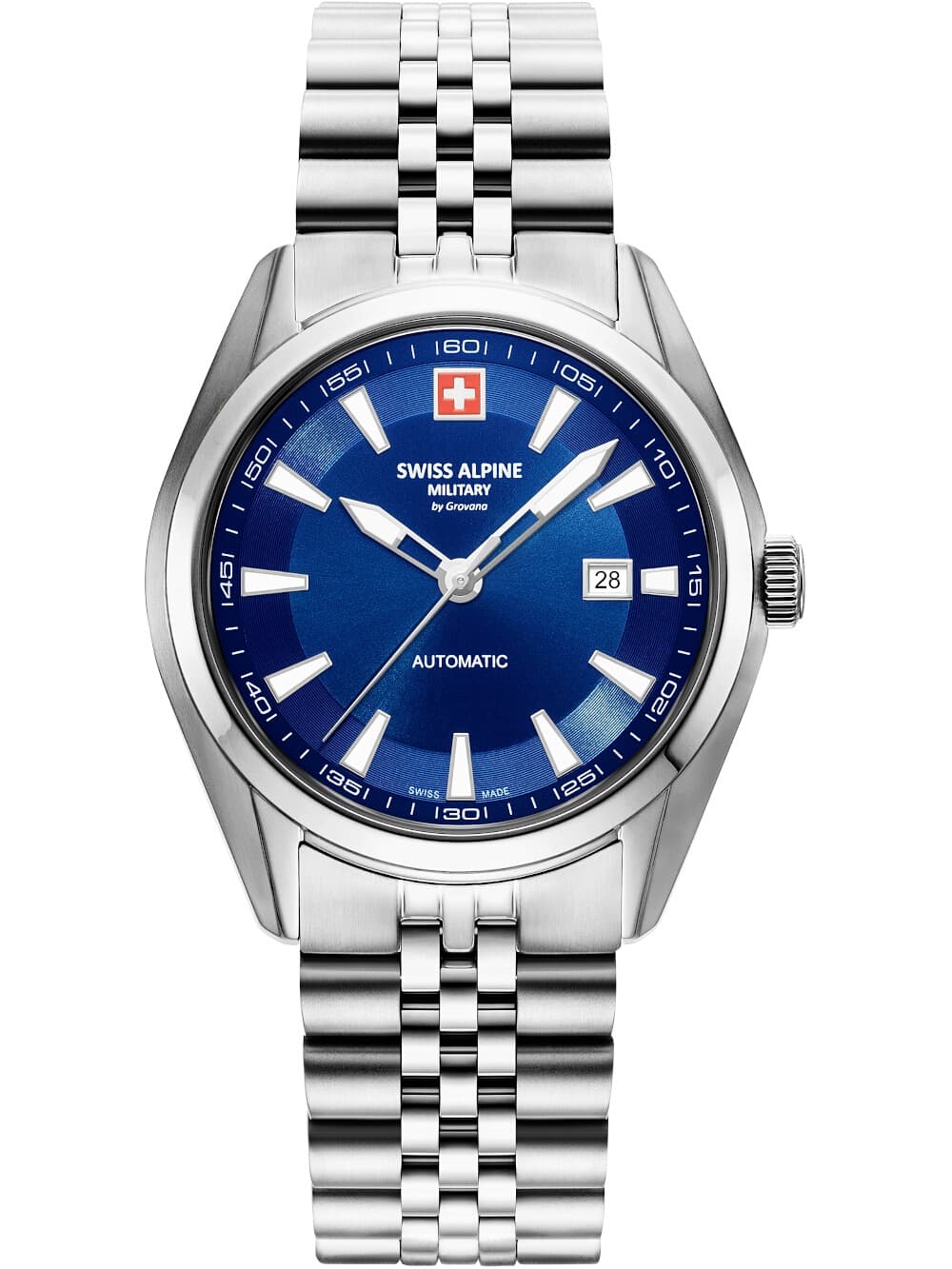 Swiss Alpine Military 7091.2135 Herrenuhr Automatik 43mm 10ATM