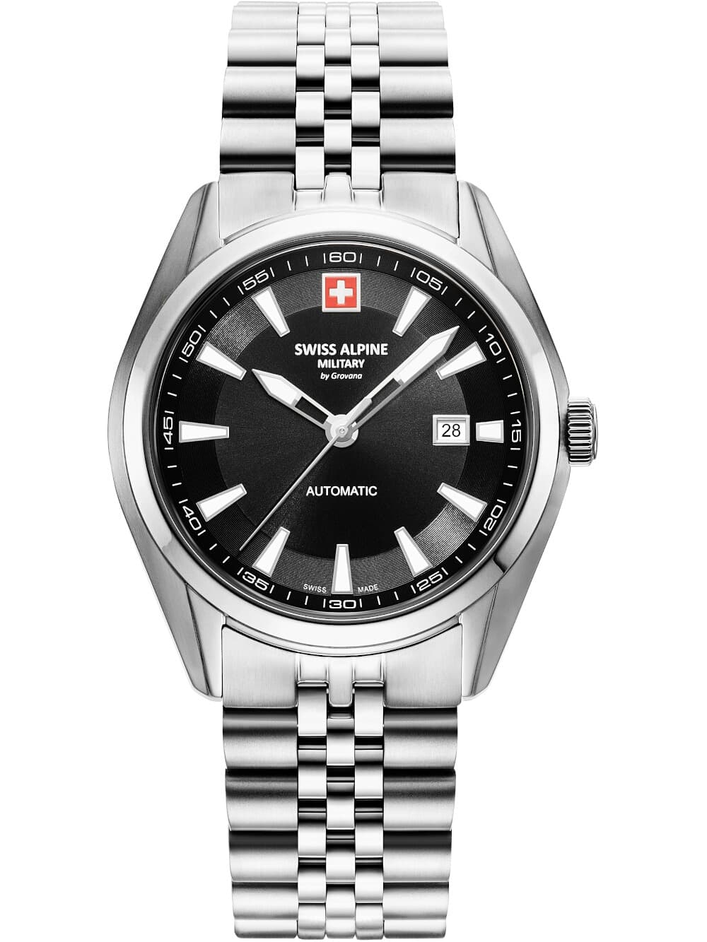 Swiss Alpine Military 7091.2137 Herrenuhr Automatik 43mm 10ATM