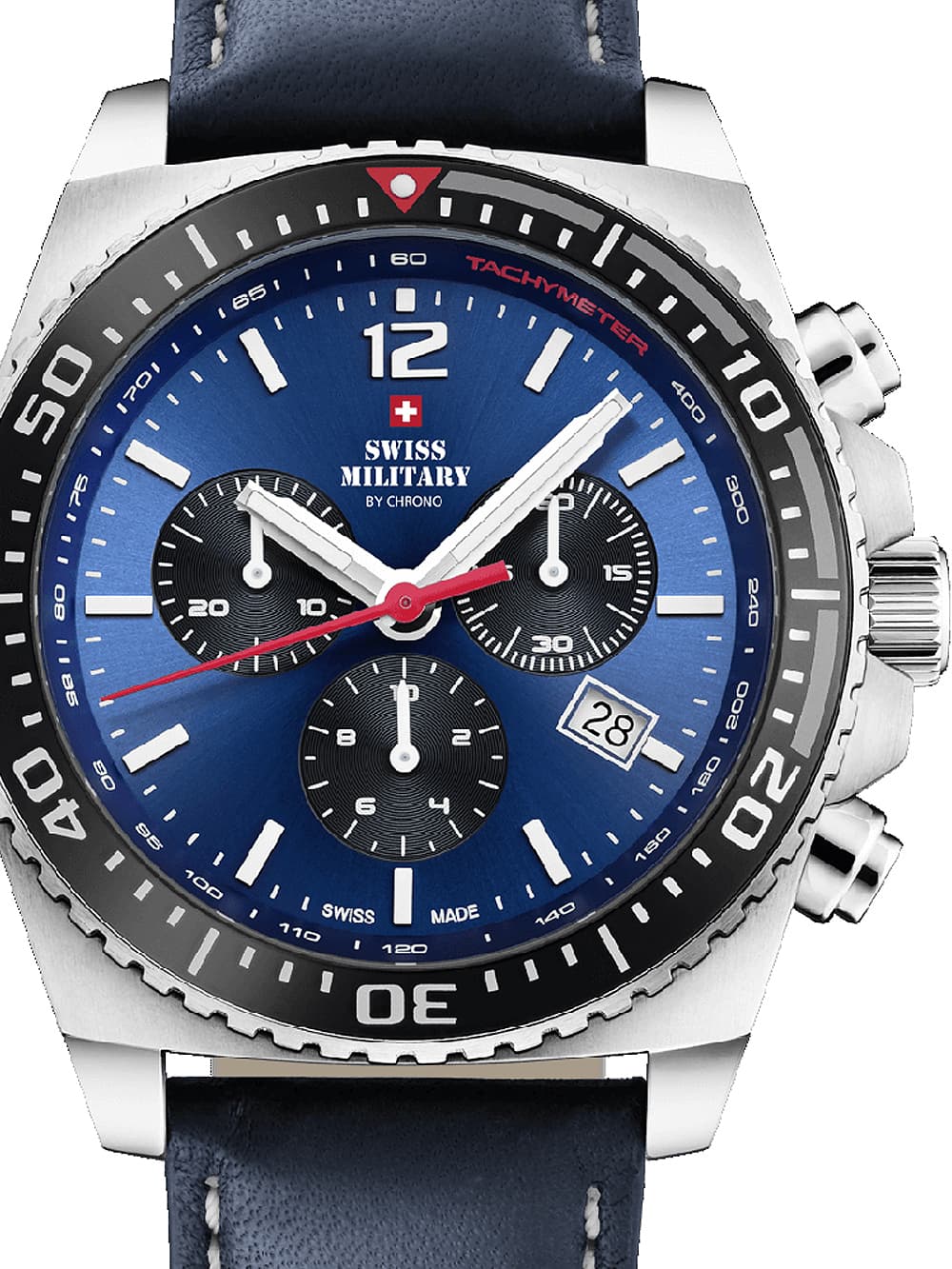 Swiss Military SM34093.04 Sport Chronograph Herrenuhr 45mm 10ATM