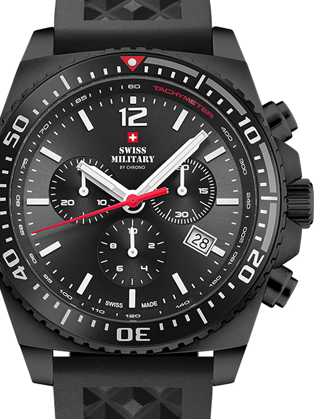 Swiss Military SM34093.05 Sport Chronograph Herrenuhr 45mm 10ATM