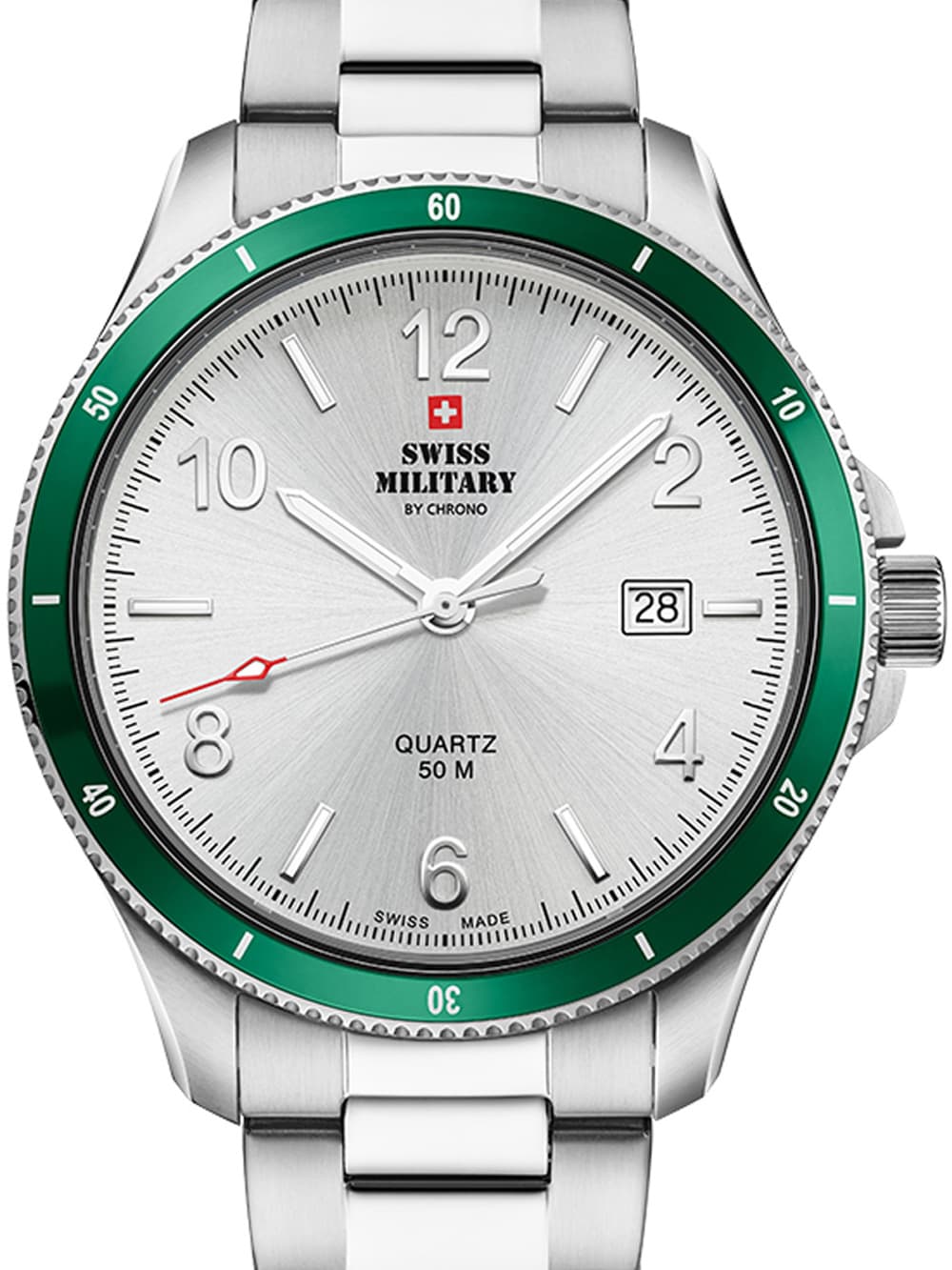 Swiss Military SM34096.04 Herrenuhr 42mm 5ATM
