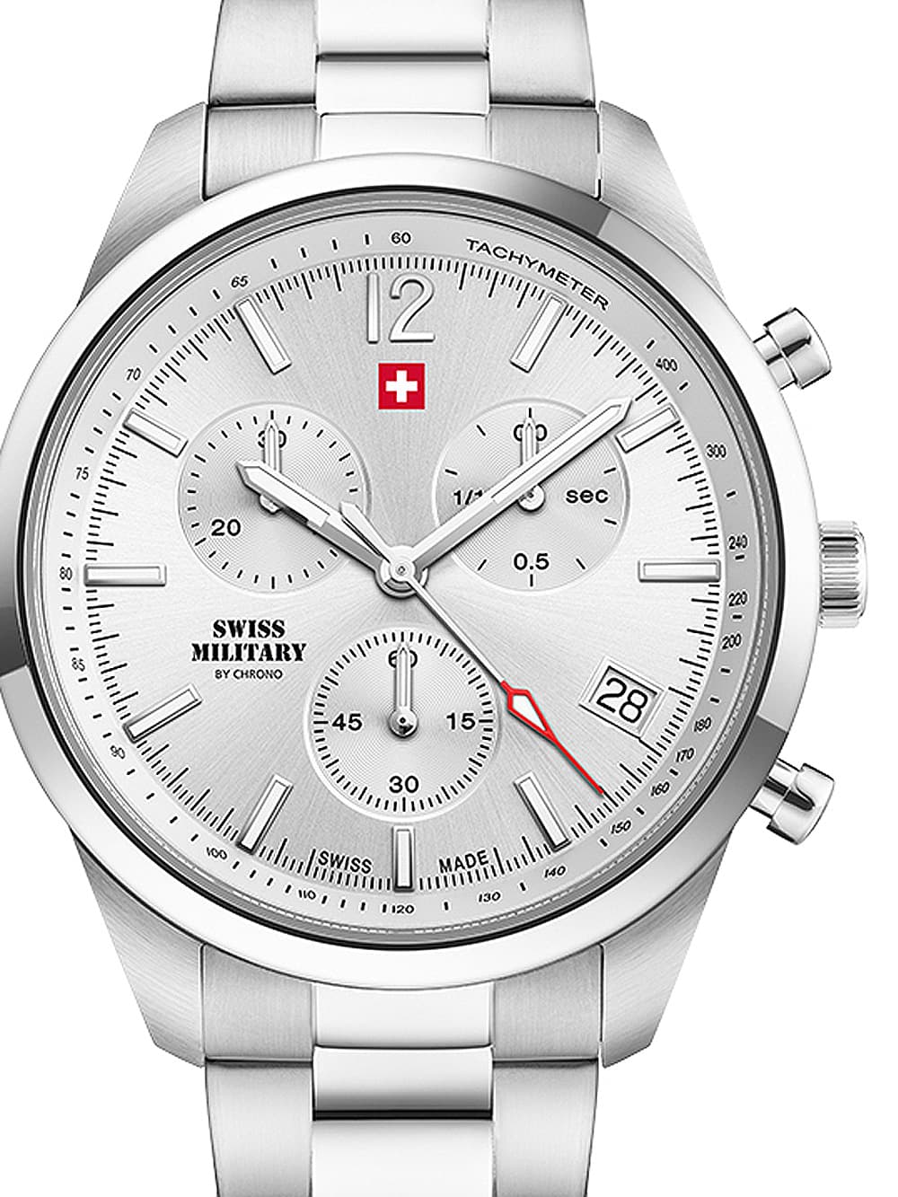 Swiss Military SM34097.02 Chronograph Herrenuhr 42mm 5ATM