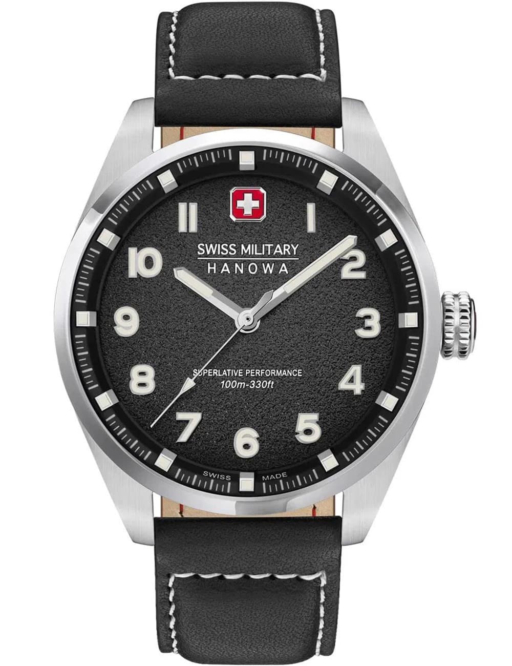Swiss Military Hanowa SMWGA0001505 Herrenuhr Greyhound 42mm 10ATM