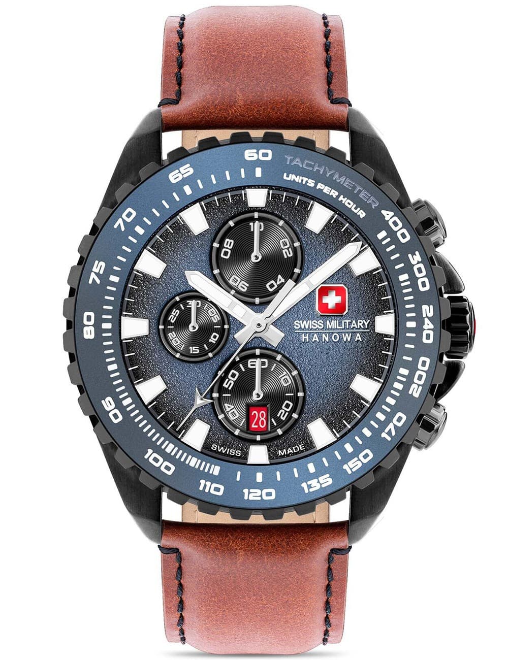 Swiss Military Hanowa SMWGC0001831 Herrenuhr Stone Marten Chrono 45mm 10ATM