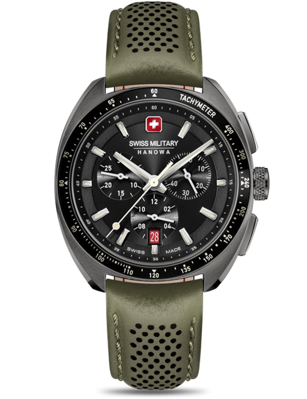 Swiss Military Hanowa SMWGC0003340 Herrenuhr Defender Chrono 41mm 10ATM