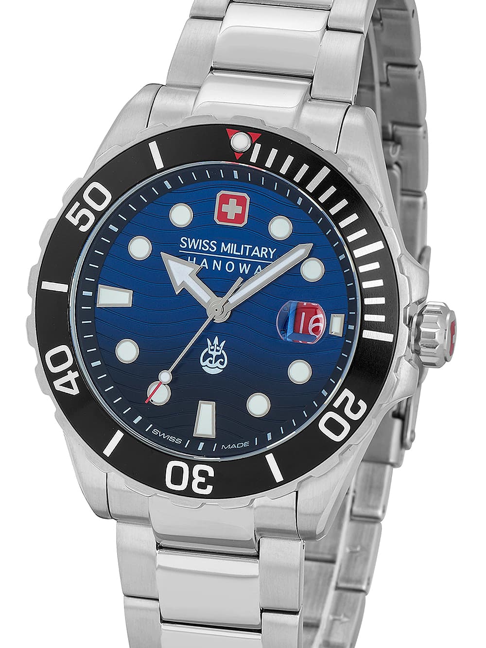 Swiss Military Hanowa SMWGH2200302 Offshore Diver II Herrenuhr 44mm 20ATM